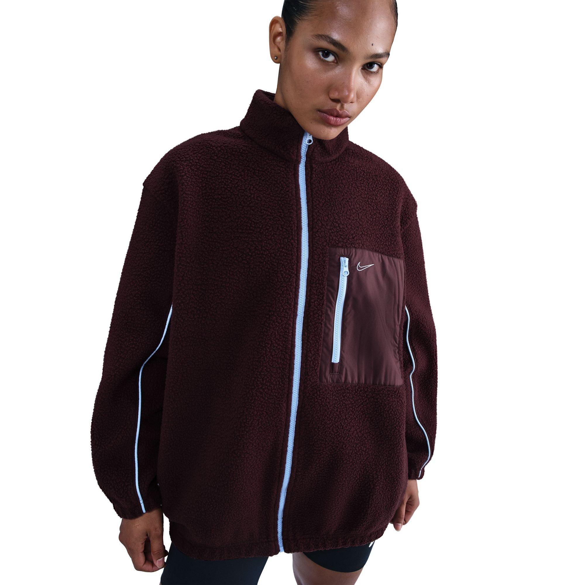 Nike Women's Sherpa Fz Ld54 - Burgundy Crush - 10 (S)