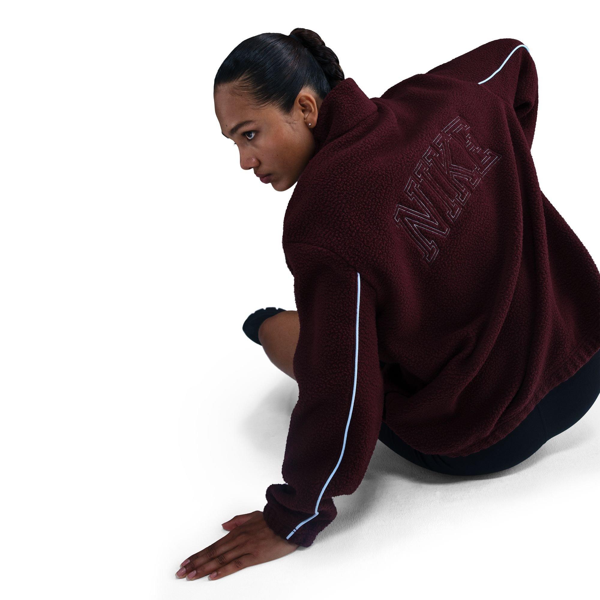 Burgundy Crush - Nike - Nike Sherpa FZ Ld54 - 3