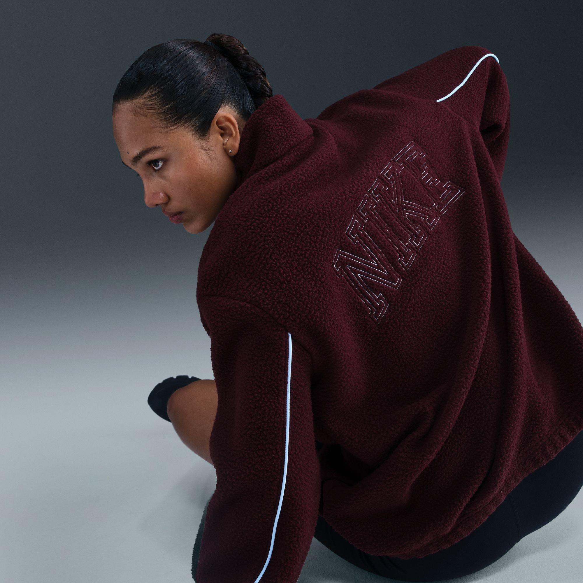 Burgundy Crush - Nike - Nike Sherpa FZ Ld54 - 4