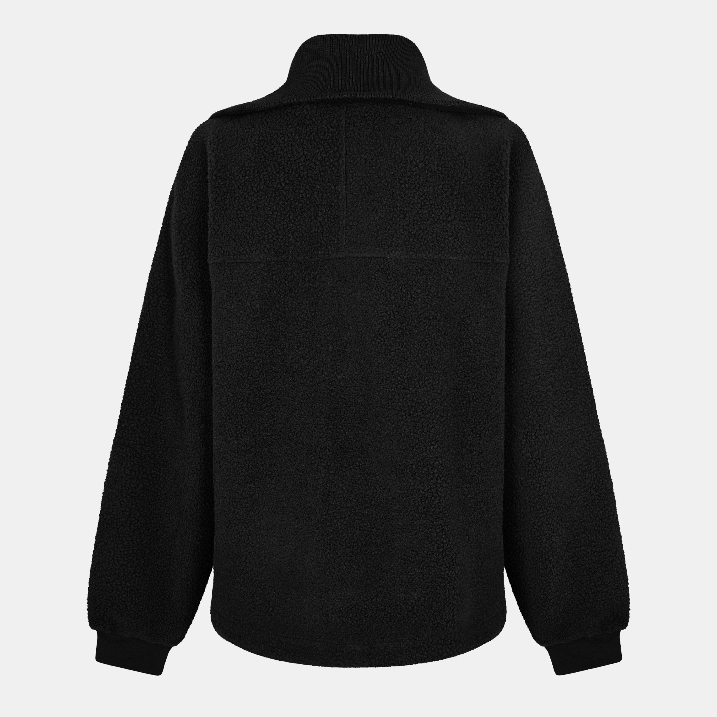 black - Varley - Womens Eleanor Fleece - 2