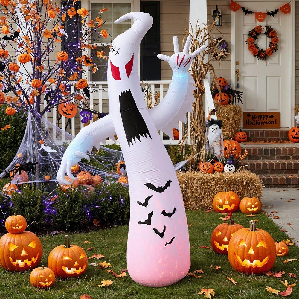 Ghost - LIFE IDEAS - LIFE IDEAS 6ft Inflatable Spooky Ghost Decorations 64 - 2