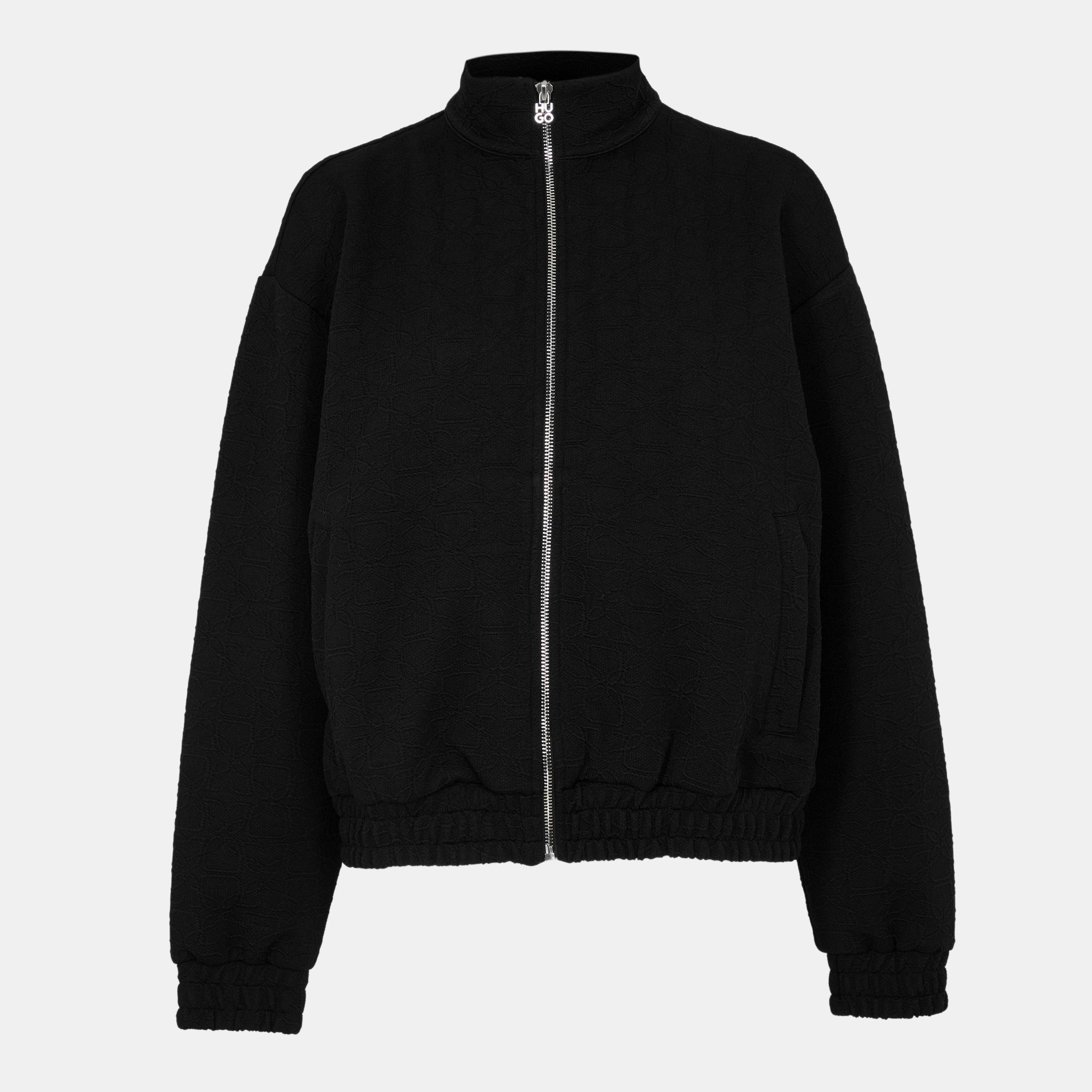Black 968 - Hugo - Women's Dargie Full-Zip Fleece - 1