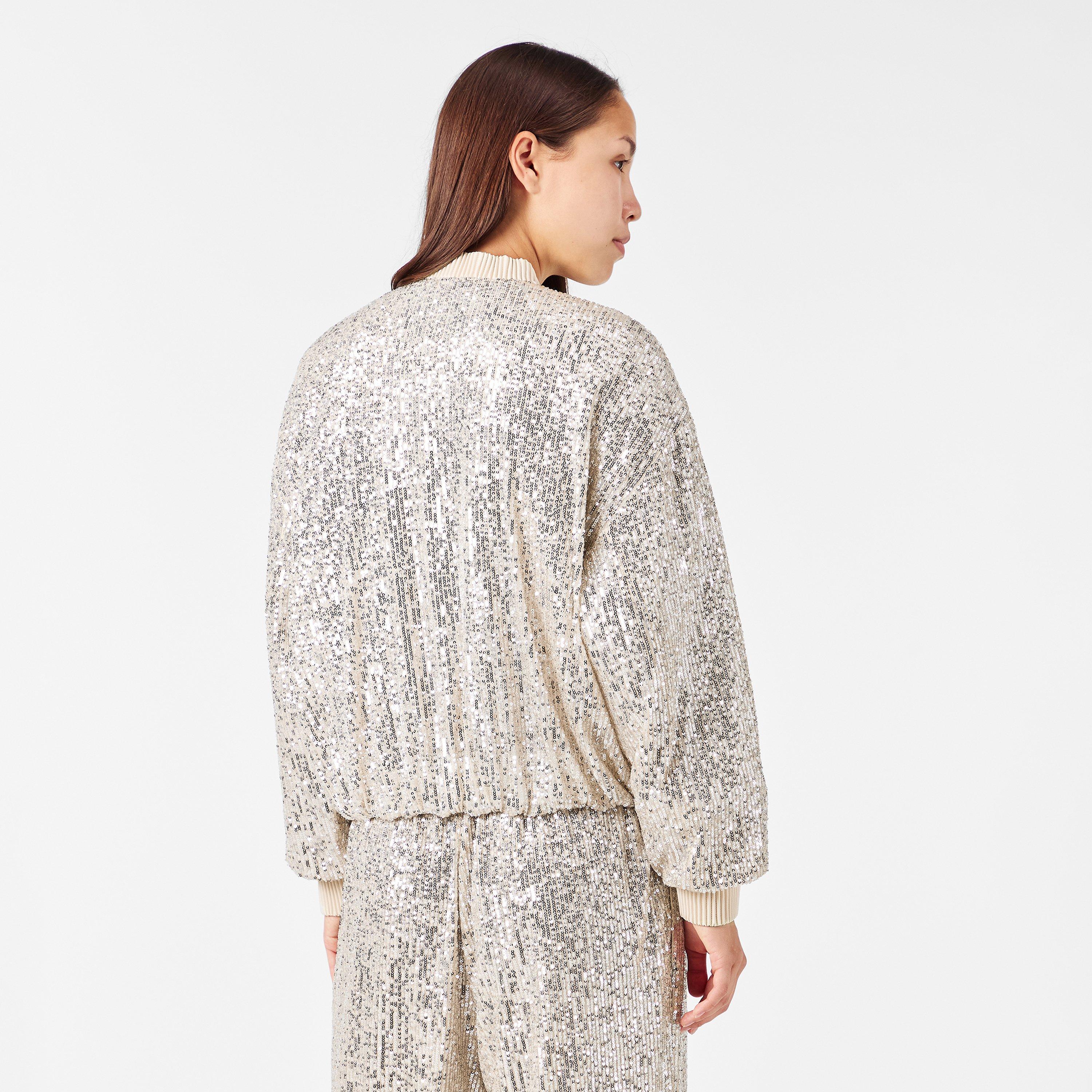 Open Beige 280 - Boss - Women's Jilloi Full Zipped Hoodie, Full Zip Design - 4