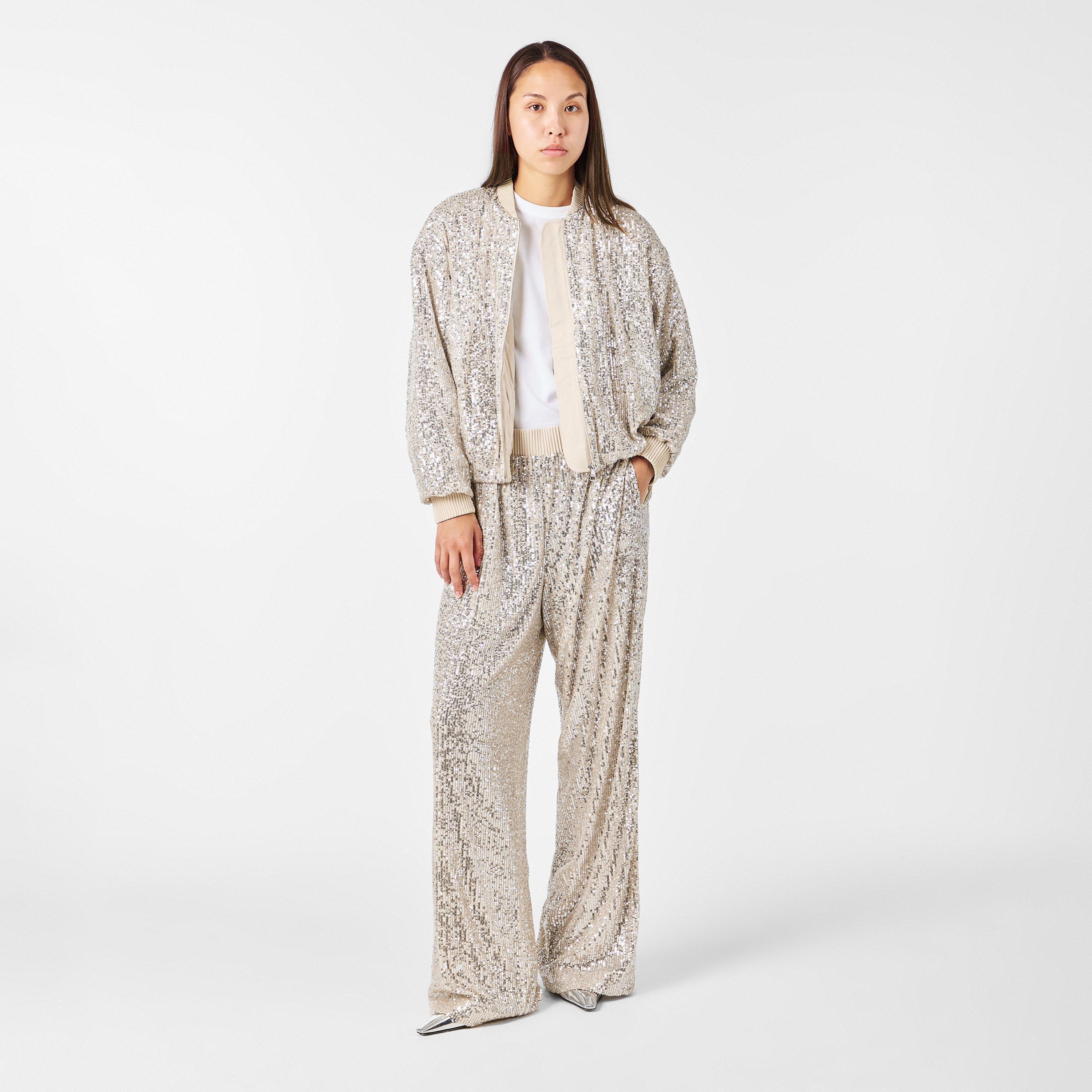 Open Beige 280 - Boss - Women's Jilloi Full Zipped Hoodie, Full Zip Design - 6