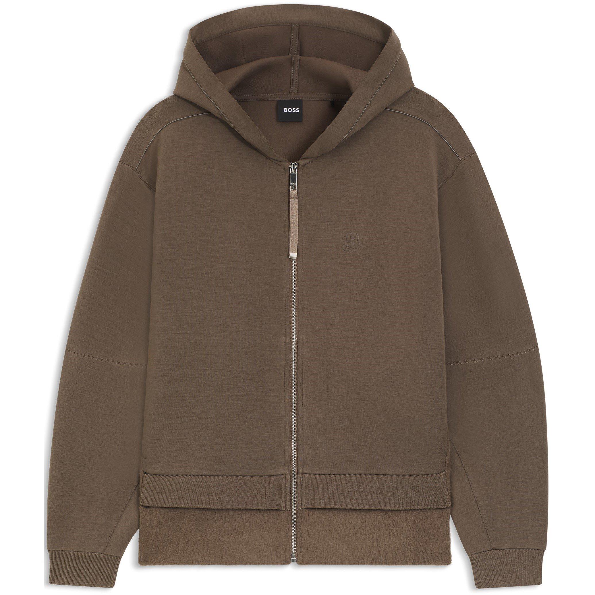 Charcoal 019 - Boss - Women's Edaree Full Zip Hooded Fleece Top for Warmth