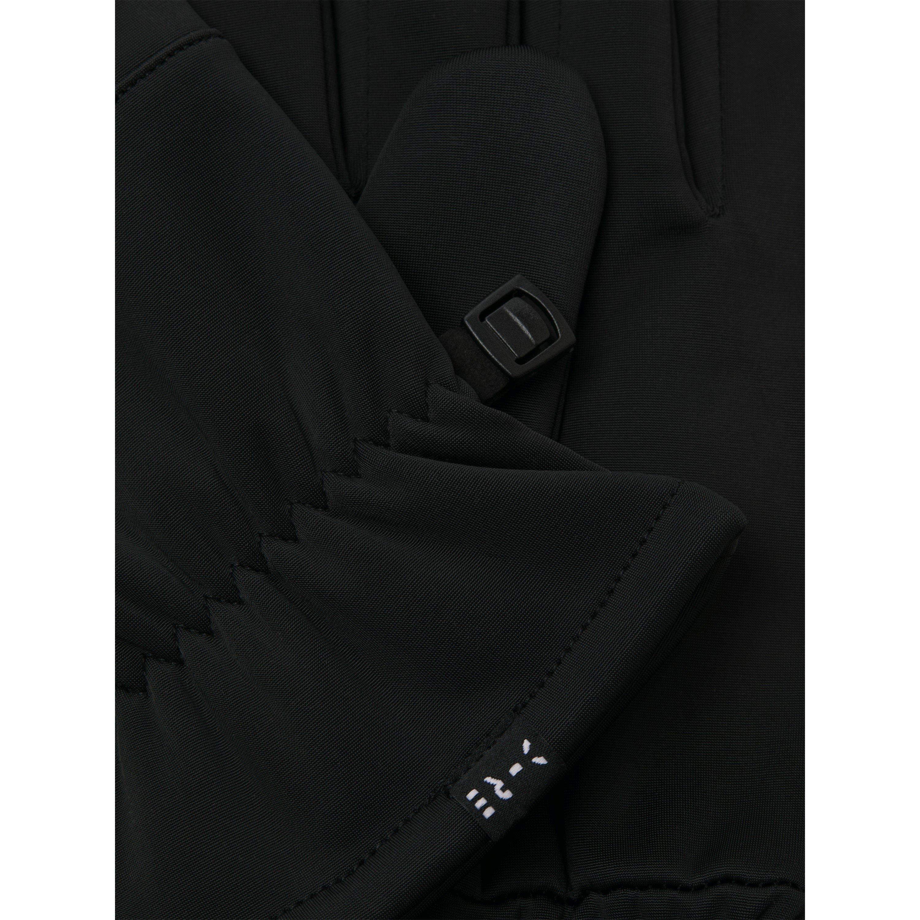 Schwarz - Jack and Jones - Tech Fleece Gloves - 3