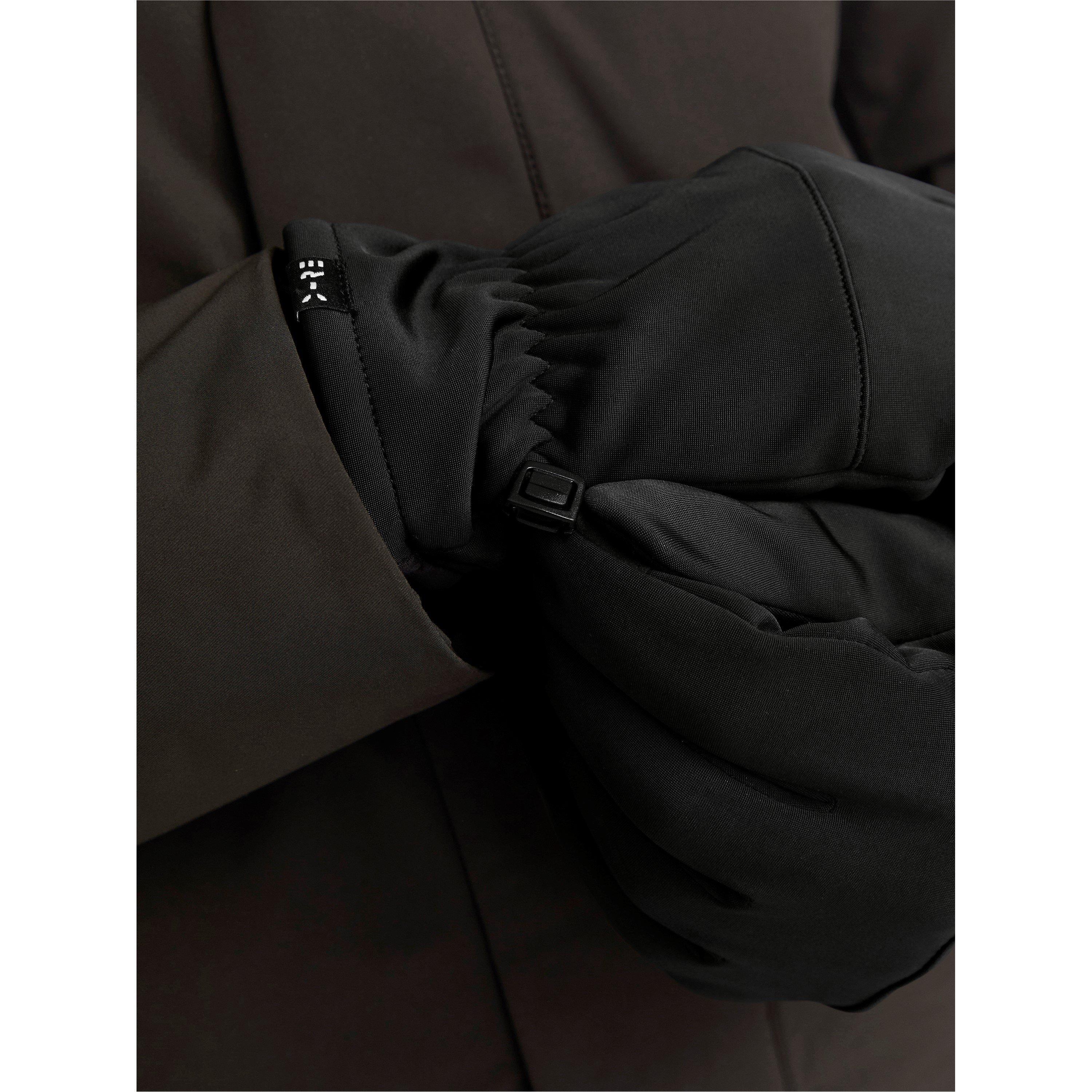 Schwarz - Jack and Jones - Tech Fleece Gloves - 4