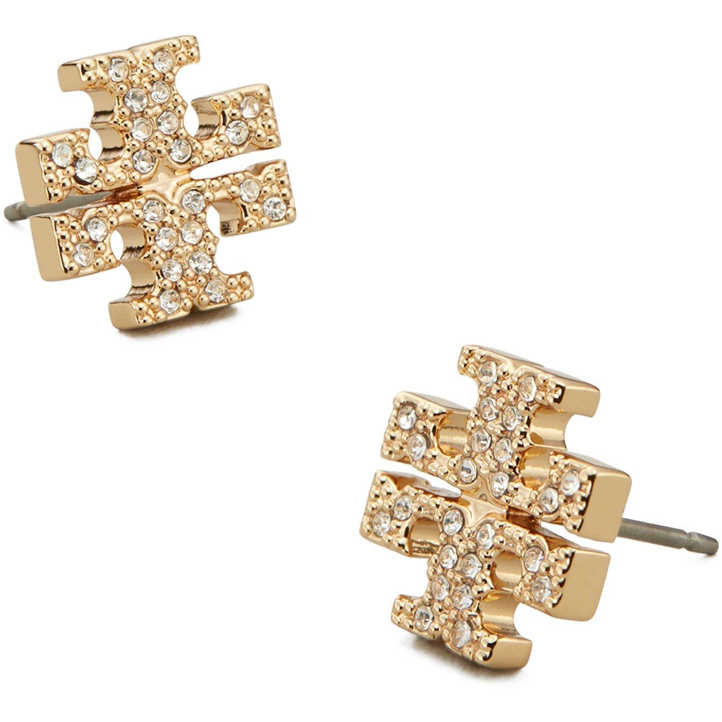 Gold - Tory Burch - Kira Pave Studs - 3