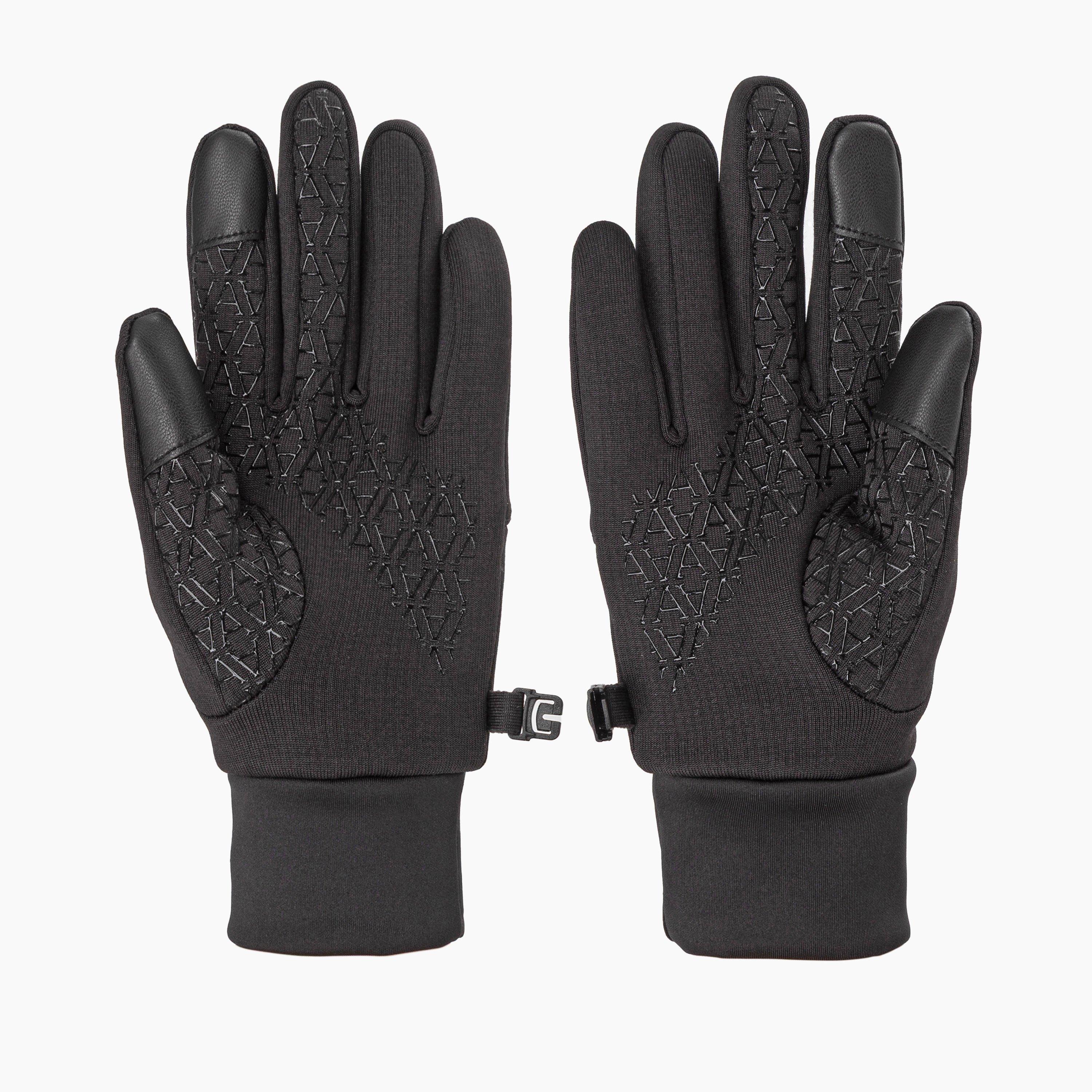 Black - Arctic Army - Men's Polar Grip Gloves,  Grip - 2