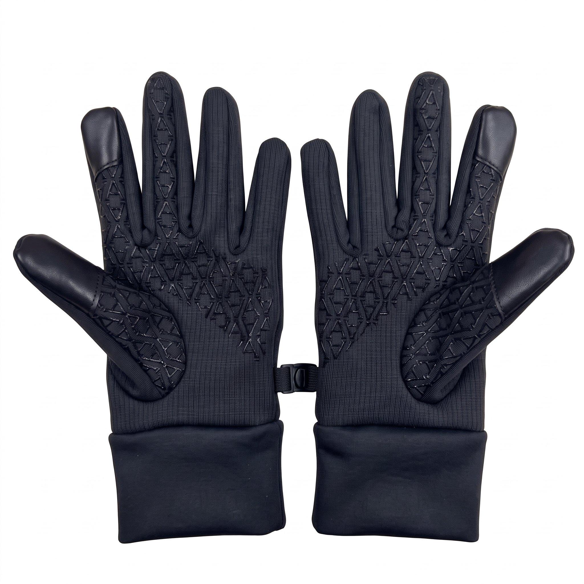 Preto/Preto - Arctic Army - Mens Polar Grip Fleece Glove - 2
