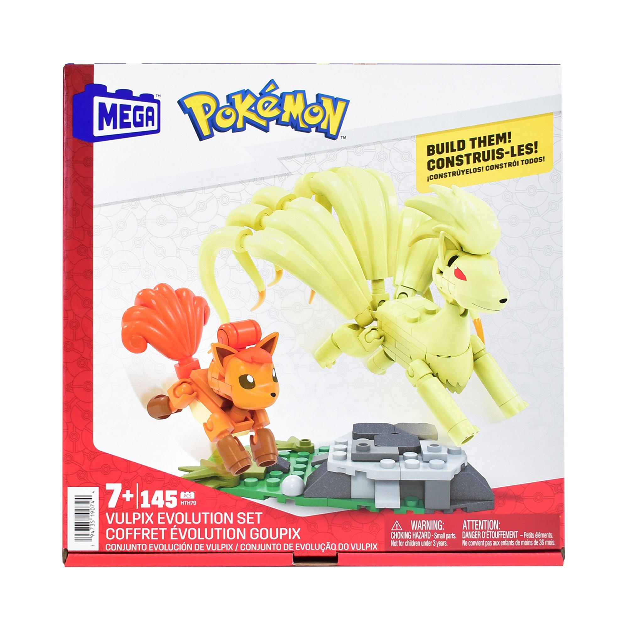 Multi - Mattel - Mega Pokemon Vulpix Evolution Playset Action Figures