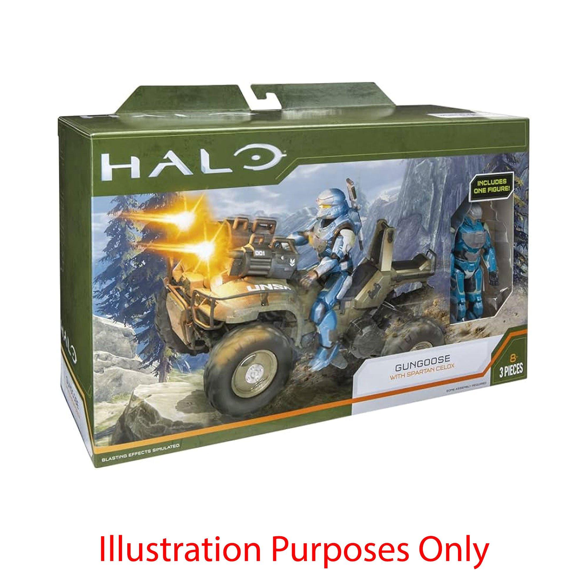 Multicolorido - Jaswares - Kids' World of Halo Large Vehicle with Action Figure