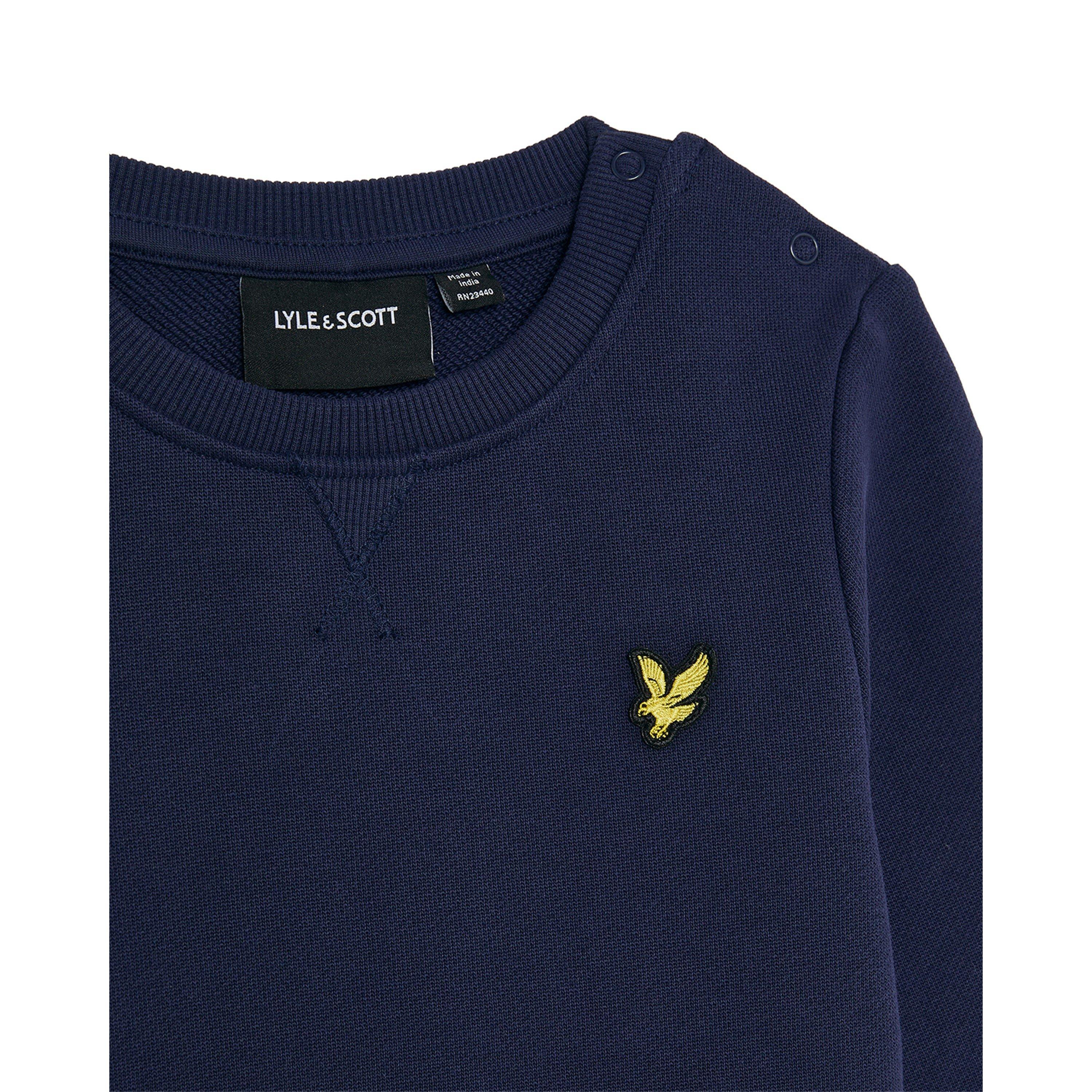 Navy - Lyle and Scott - CN Sweater Bb99 - 3