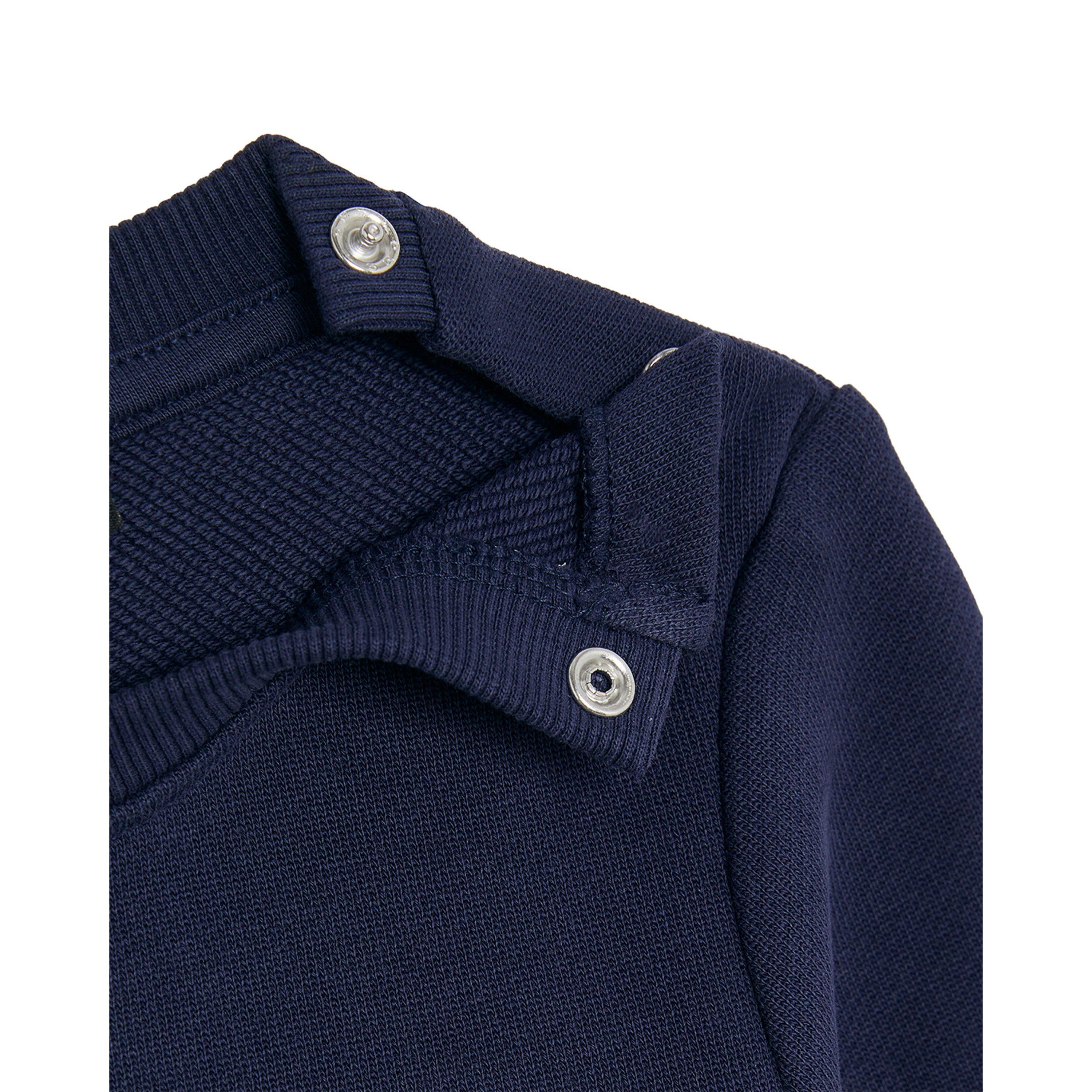 Navy - Lyle and Scott - CN Sweater Bb99 - 4