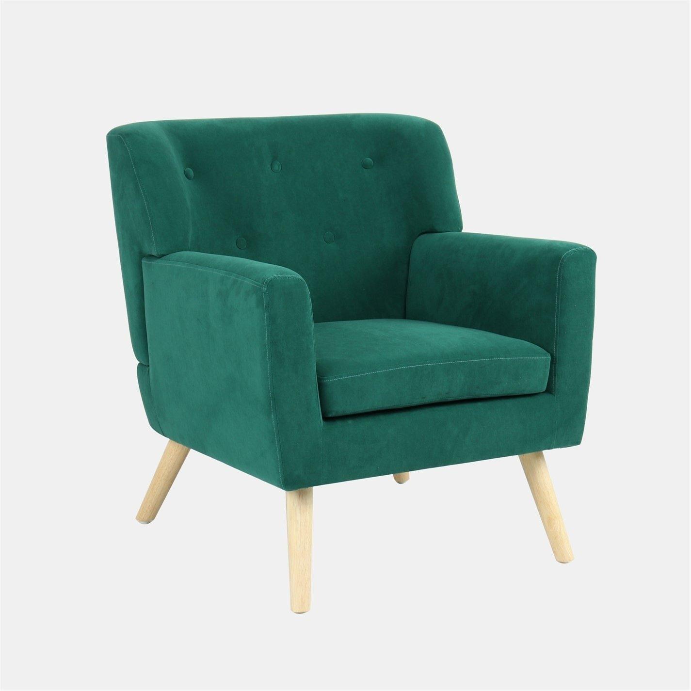 Green Velvet - Biba - Accent Armchair - 2