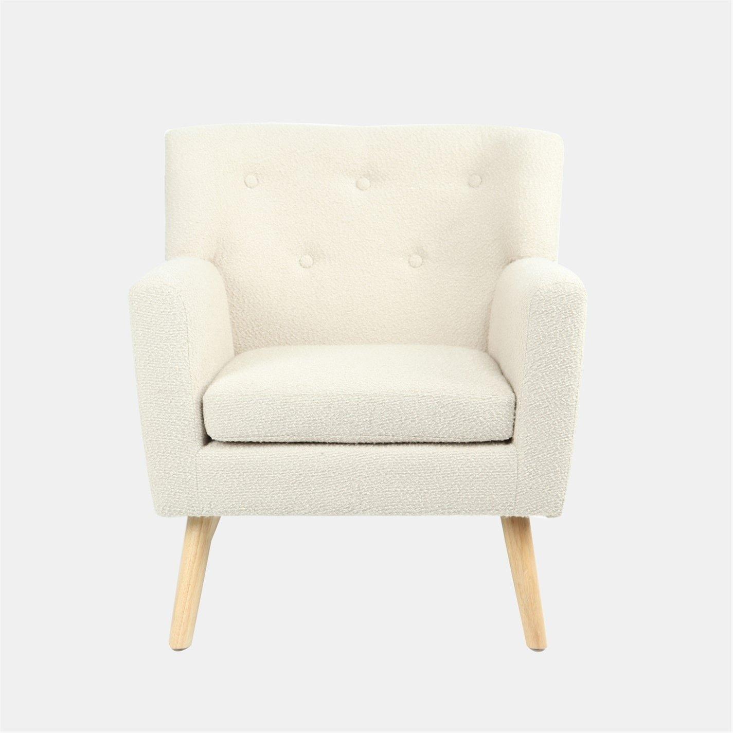Beige Boucle - Biba - Accent Armchair - 3