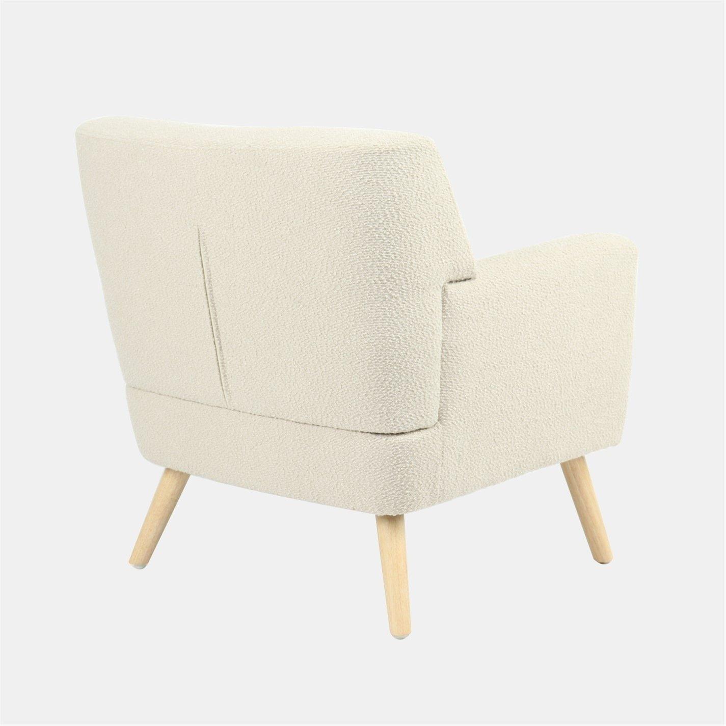 Beige Boucle - Biba - Accent Armchair - 4
