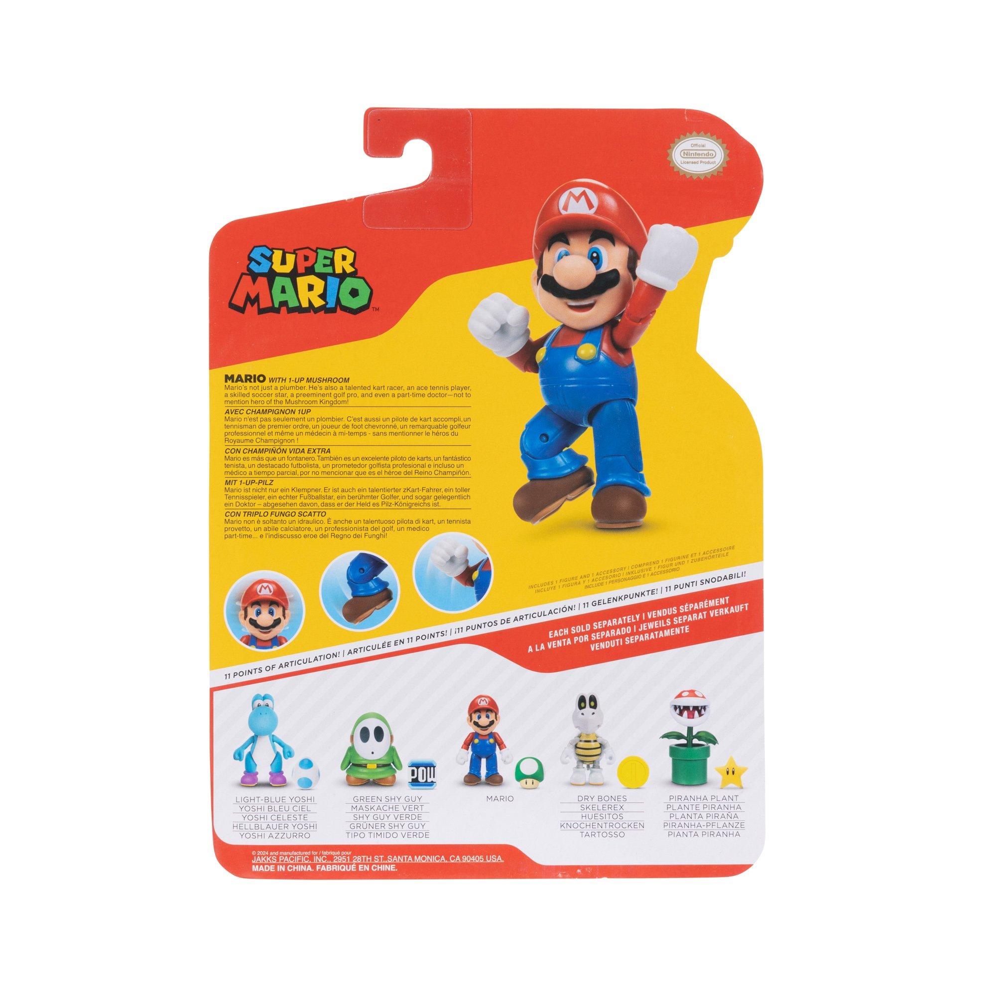 Jakks - Super Mario - of Nintendo Mini 4 Figure Super Mario -  Wave 40 -  Assortment - 7