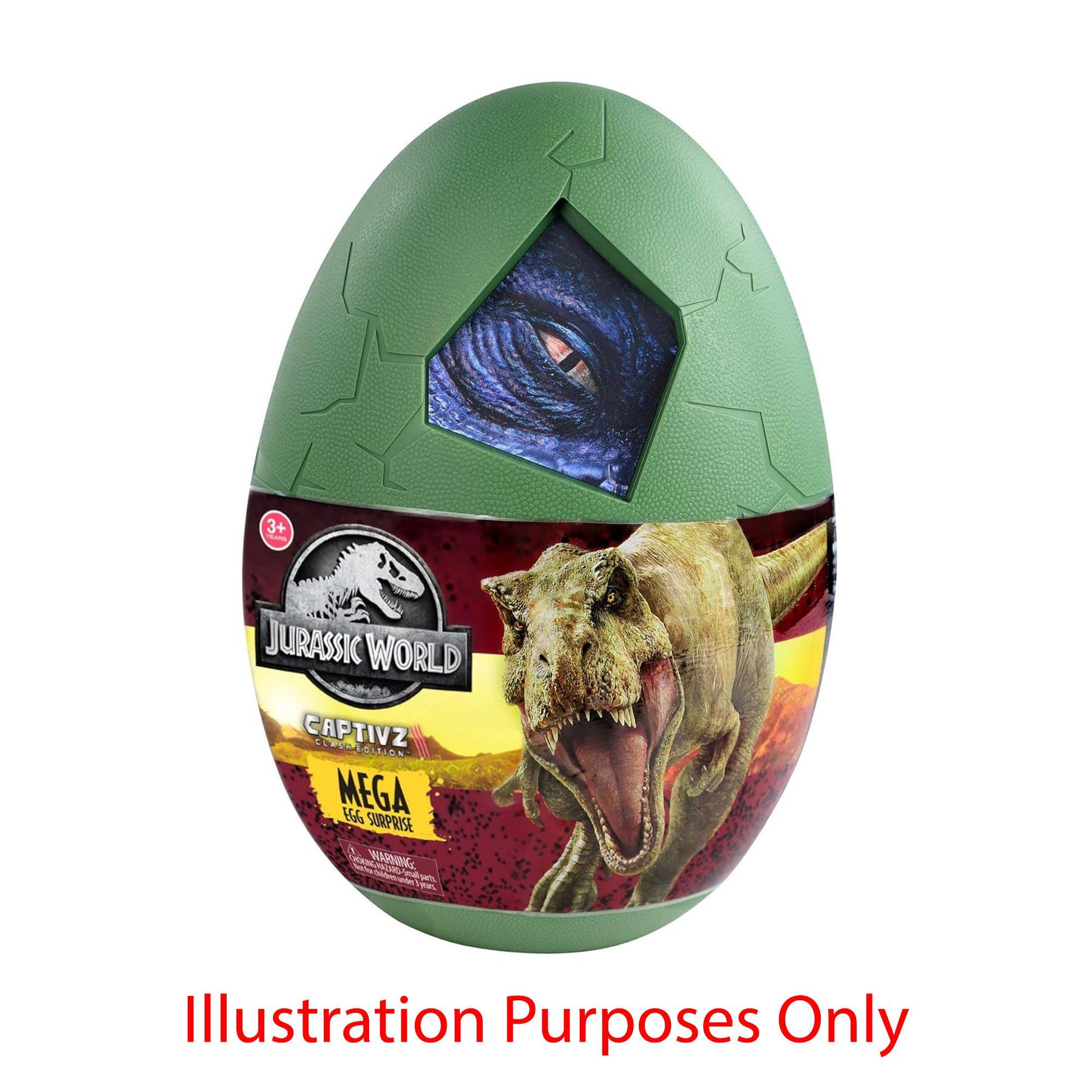Multi - Toy Partner - Kids' Jurassic World Captivz Mega Egg Action Figures
