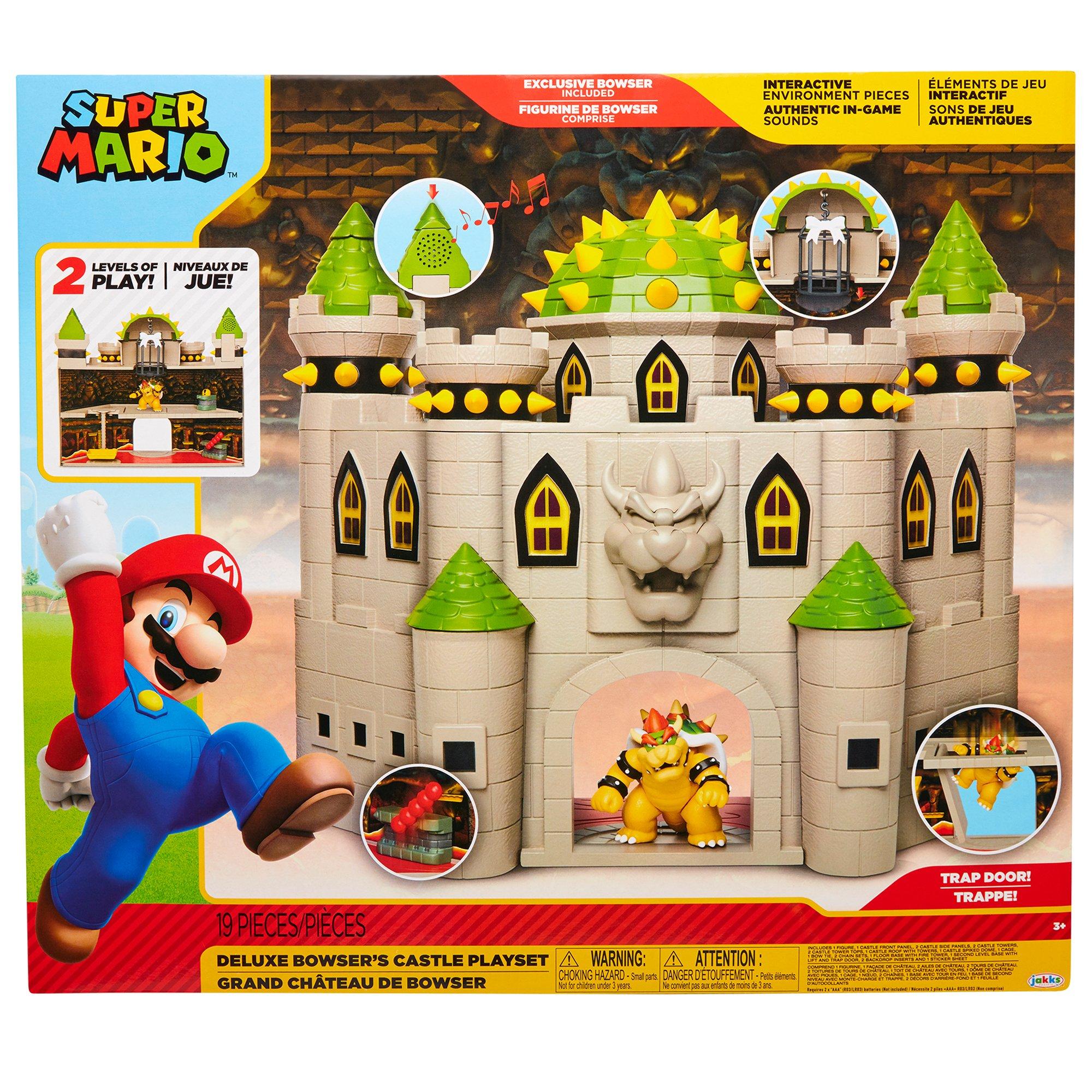 Jakks - Super Mario - Super Mario 2.5 Bowser Castle Playset - 9