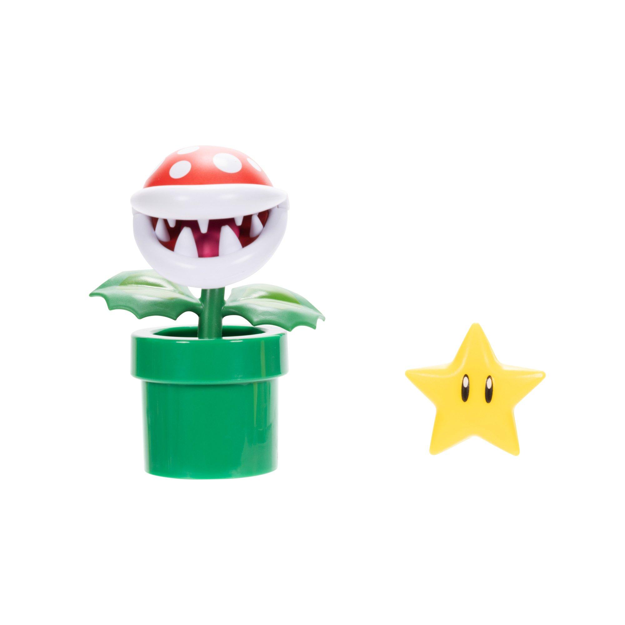 Jakks - Super Mario - Super Mario 4 3 pack Mushroom Kingdom Diorama Set - 8