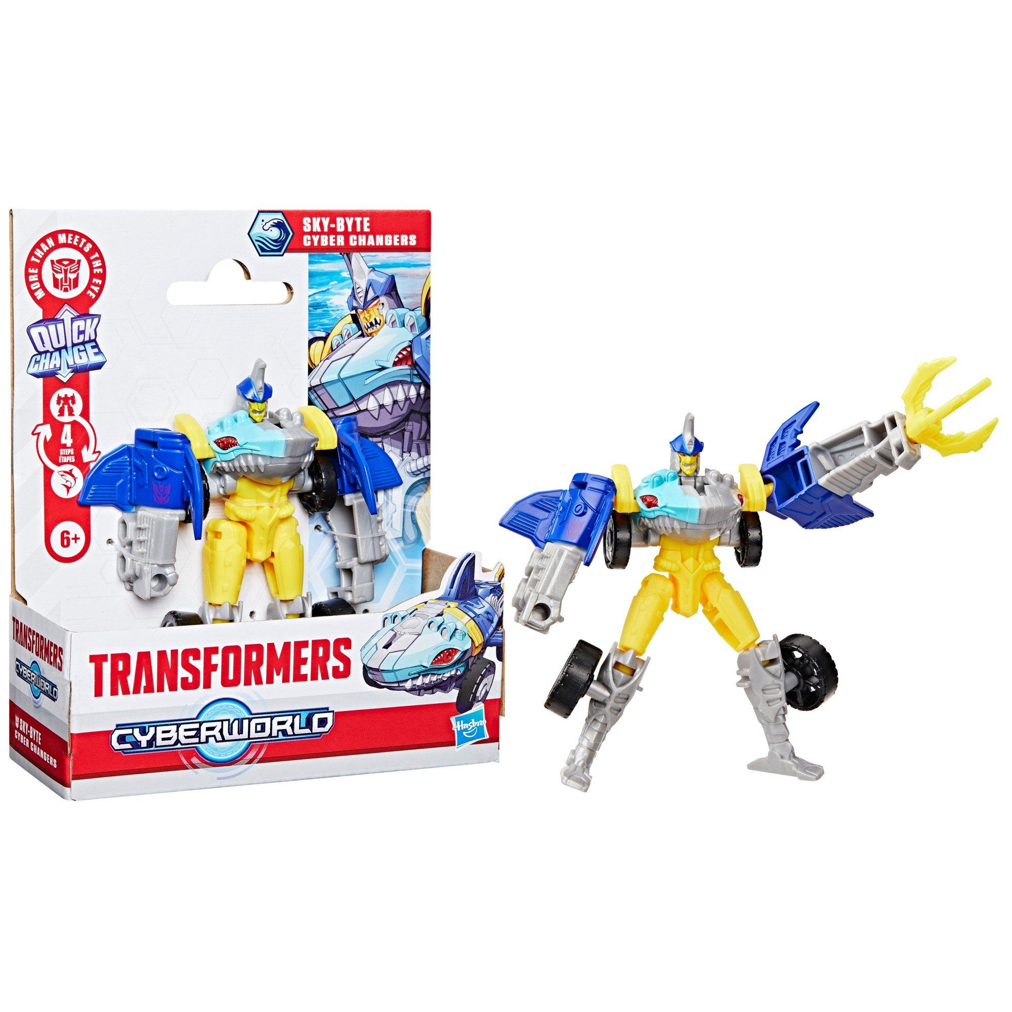 Cyber Changer - Transformers - CYBERWORLD Starscream Cyber Changers  Asst - 7