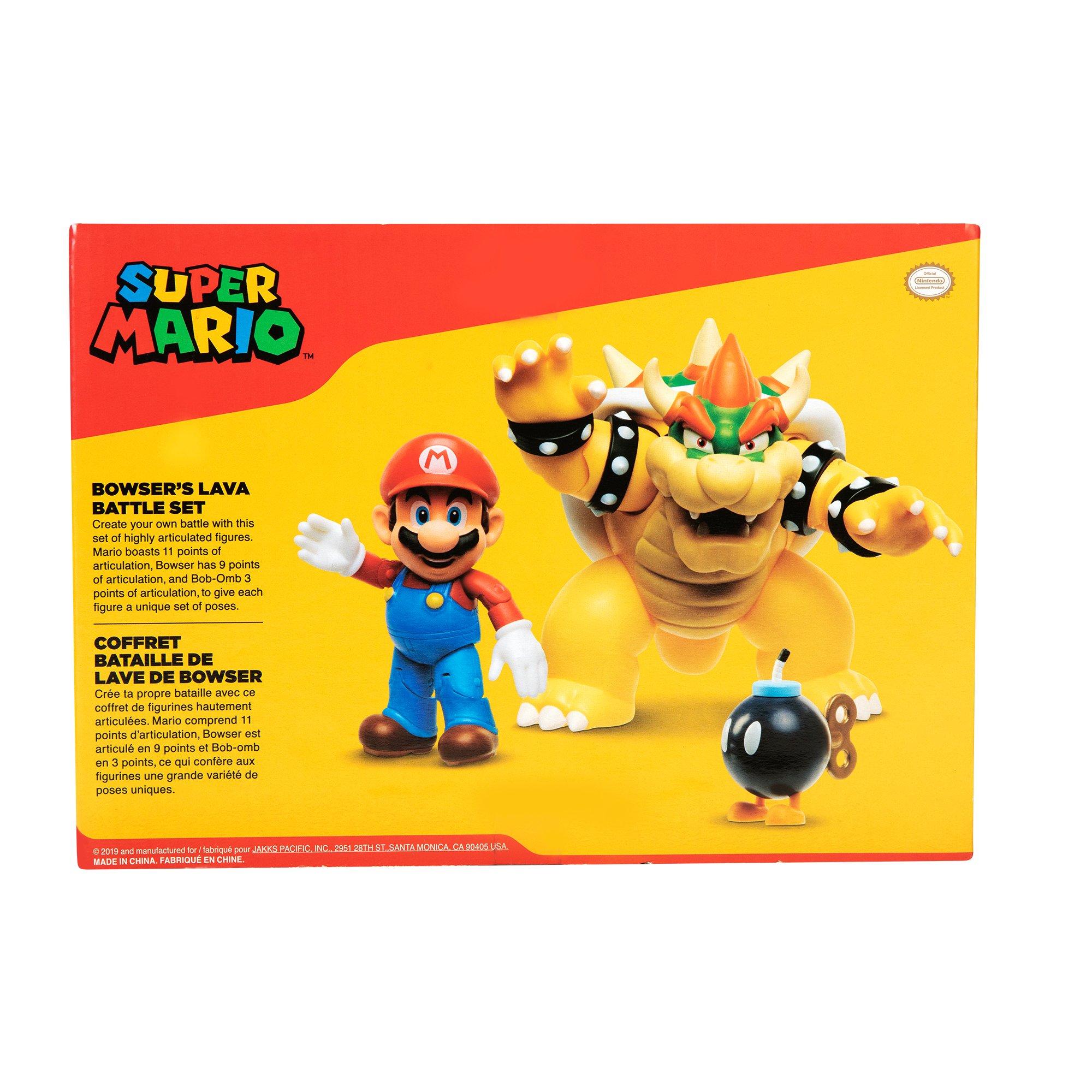 Jakks - Super Mario - Mario vs. Bowser Diorama Set (Wave 1) - 2