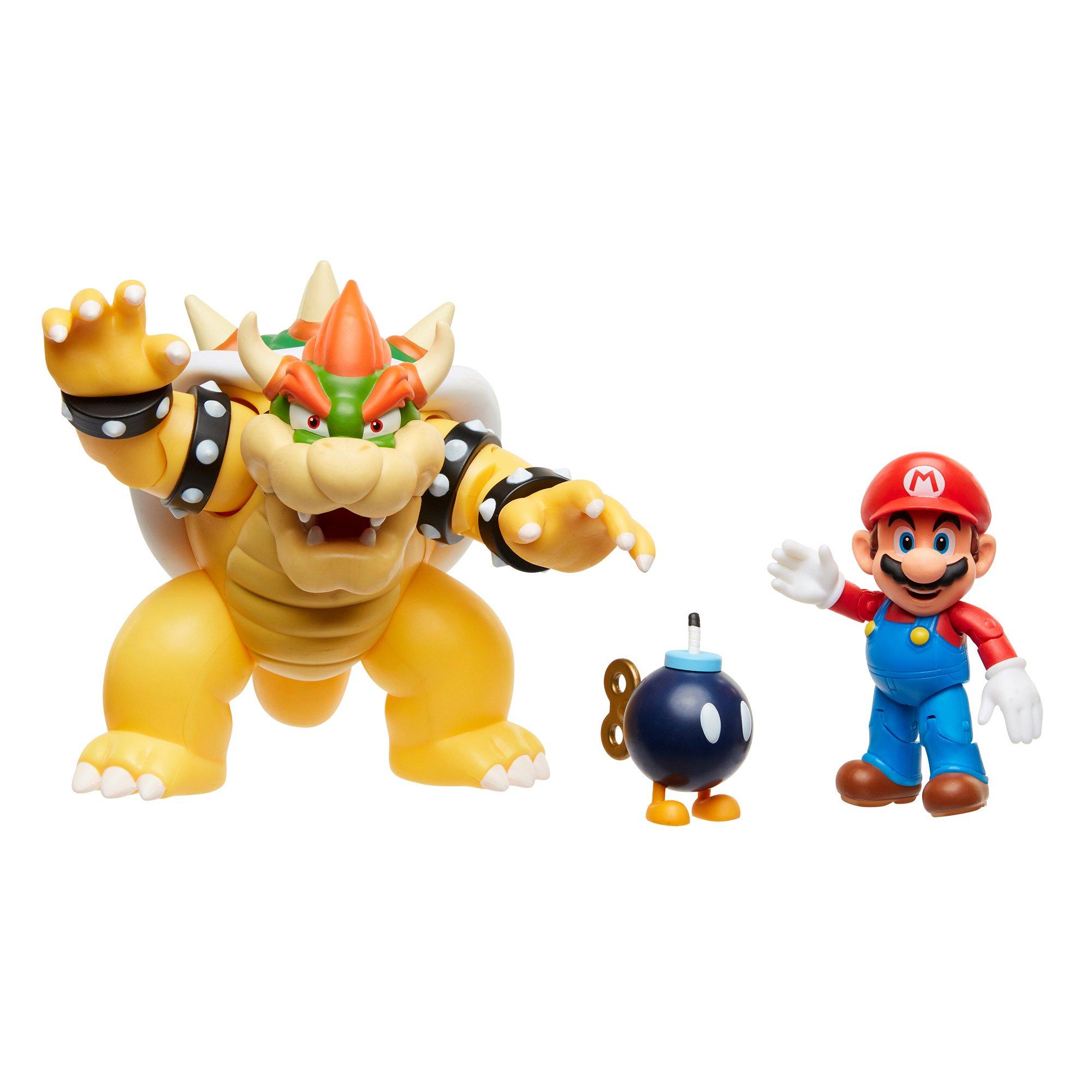 Jakks - Super Mario - Mario vs. Bowser Diorama Set (Wave 1) - 3