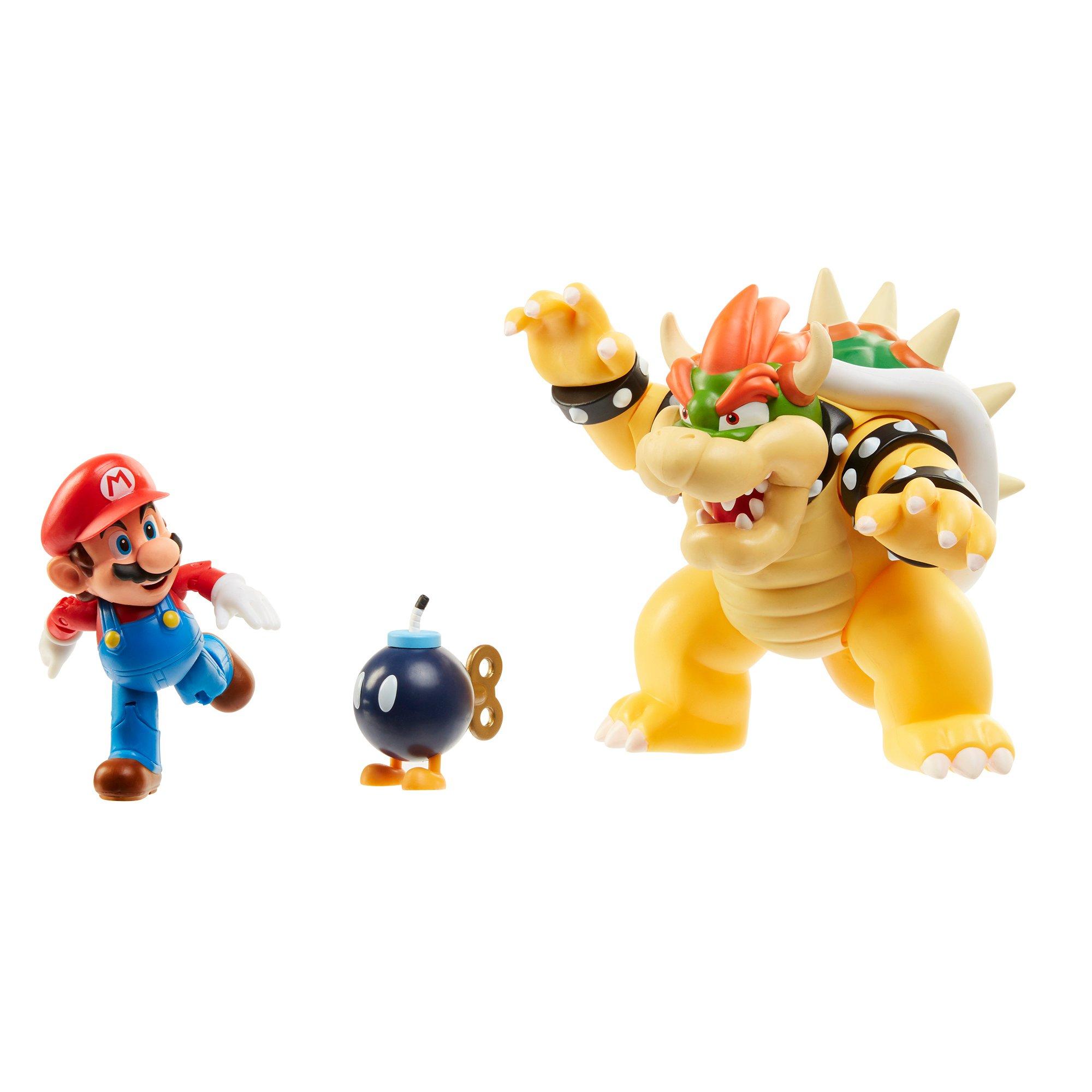 Jakks - Super Mario - Mario vs. Bowser Diorama Set (Wave 1) - 4