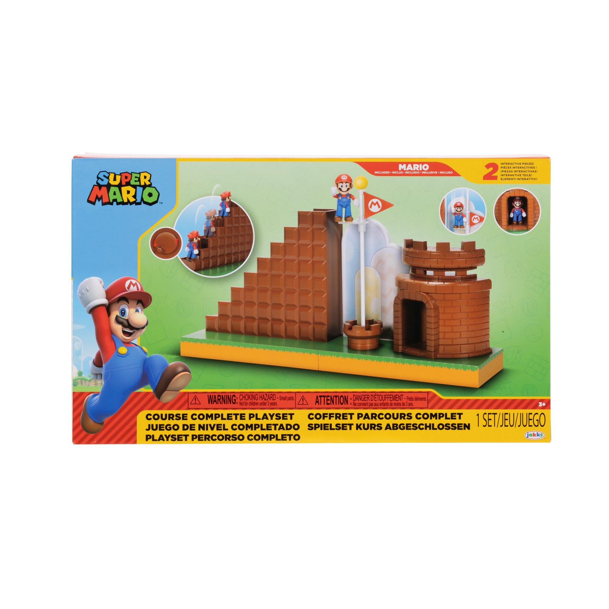Super Mario  Nintendo 2.5 Level End Playset - Jakks