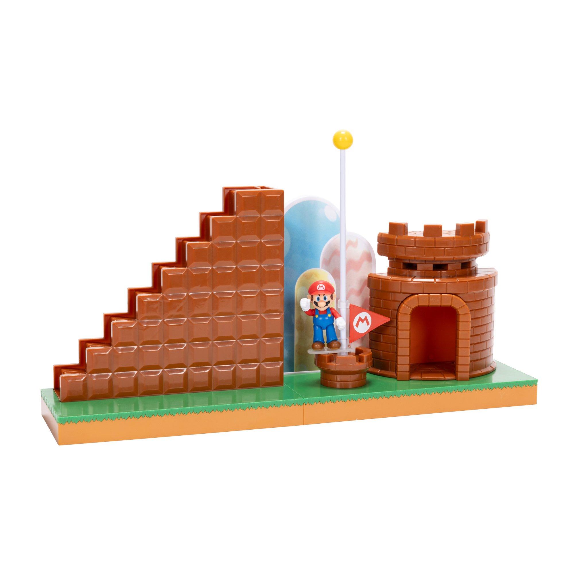 Jakks - Super Mario - Super Mario 2.5 Level End Playset - 6