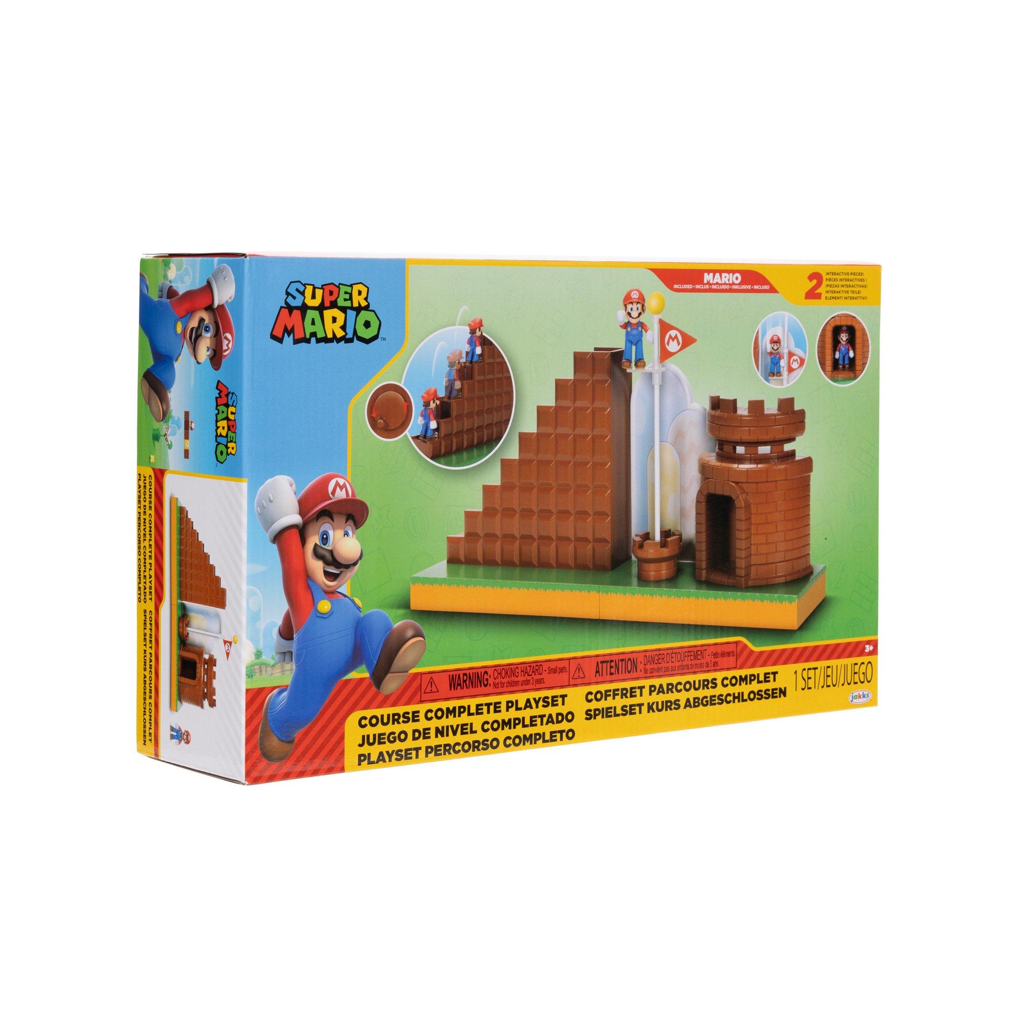 Jakks - Super Mario - Super Mario 2.5 Level End Playset - 8