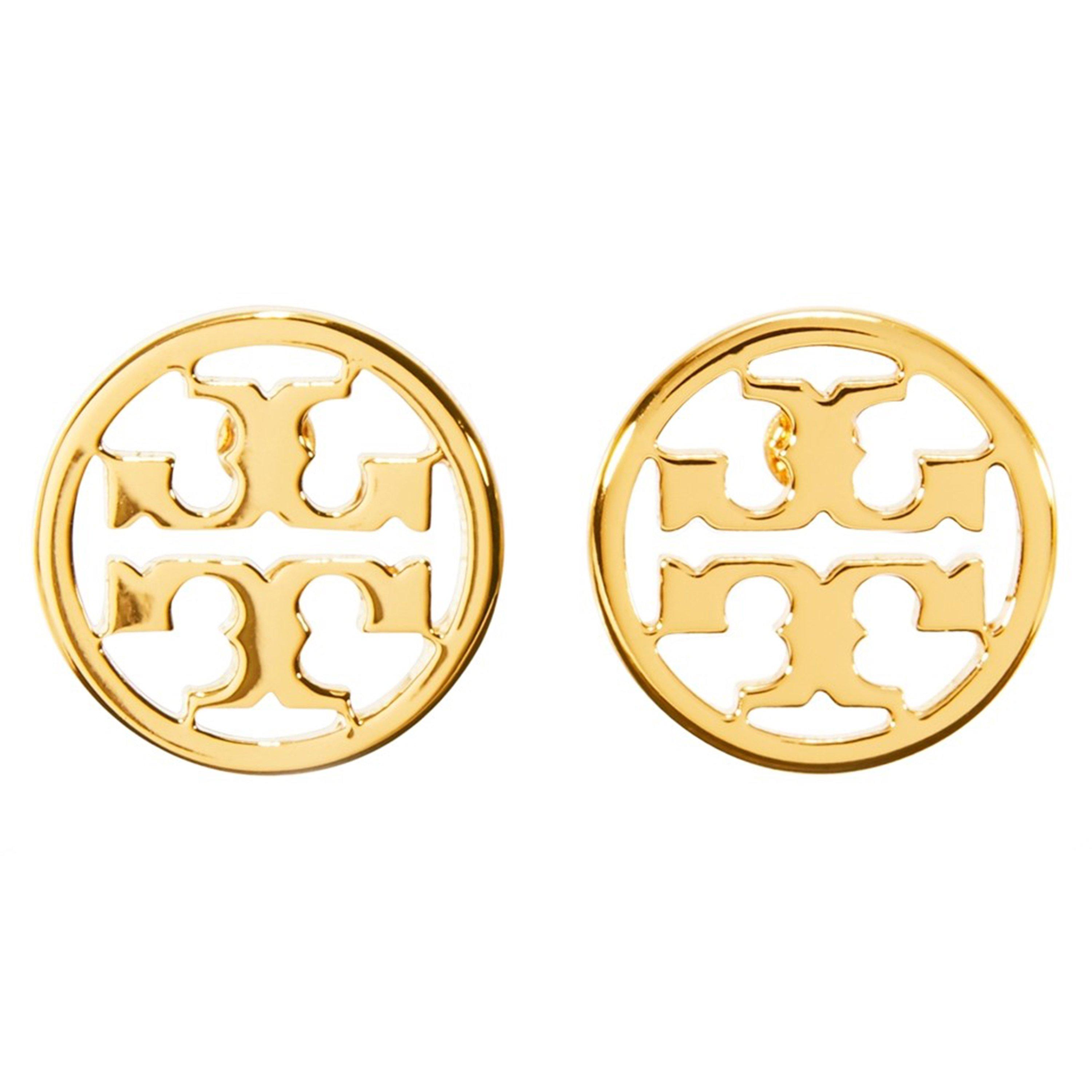 Gold - Tory Burch - Miller Stud Earring - 1