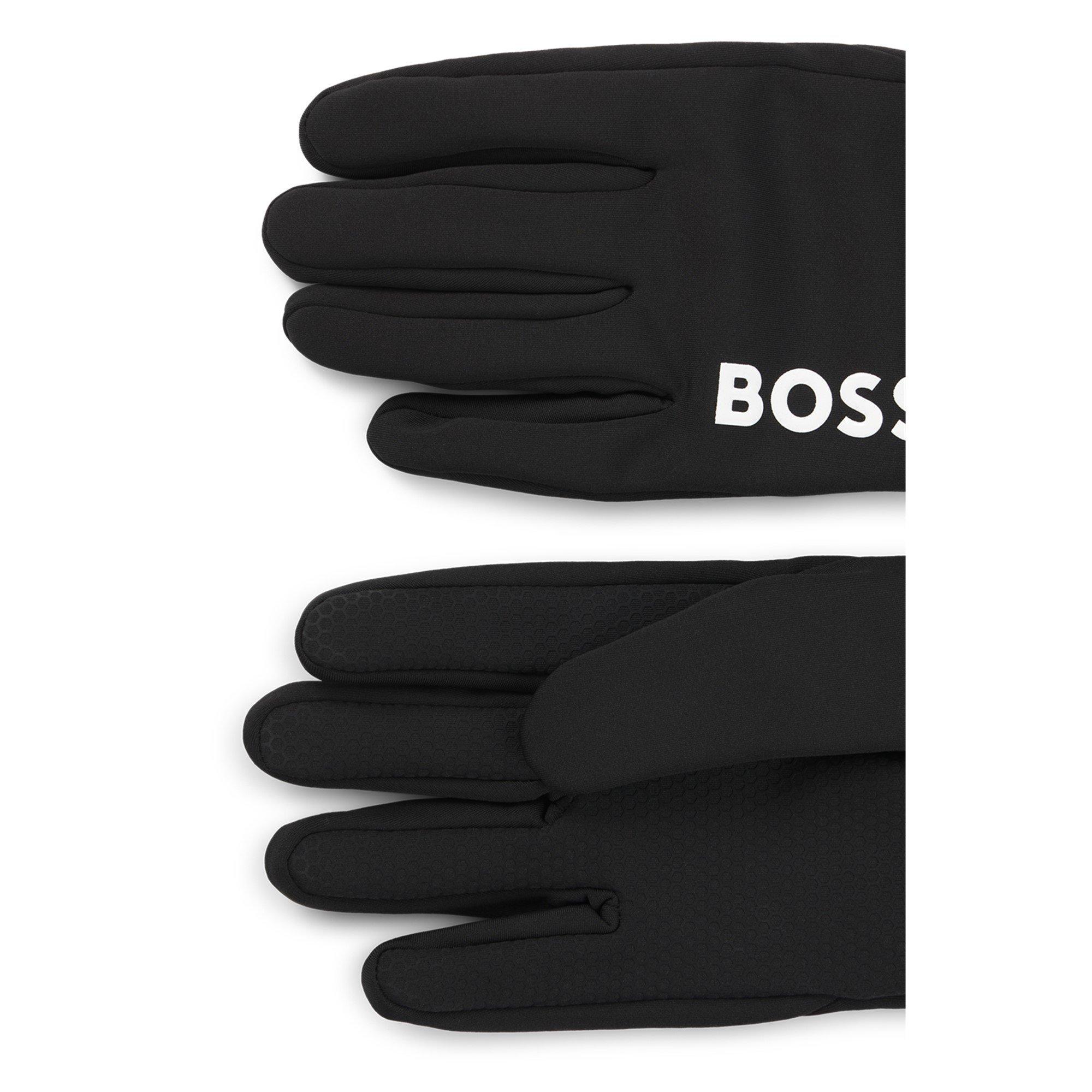Zwart 001 - Boss - Men's  Running Gloves, Fleece Material - 3