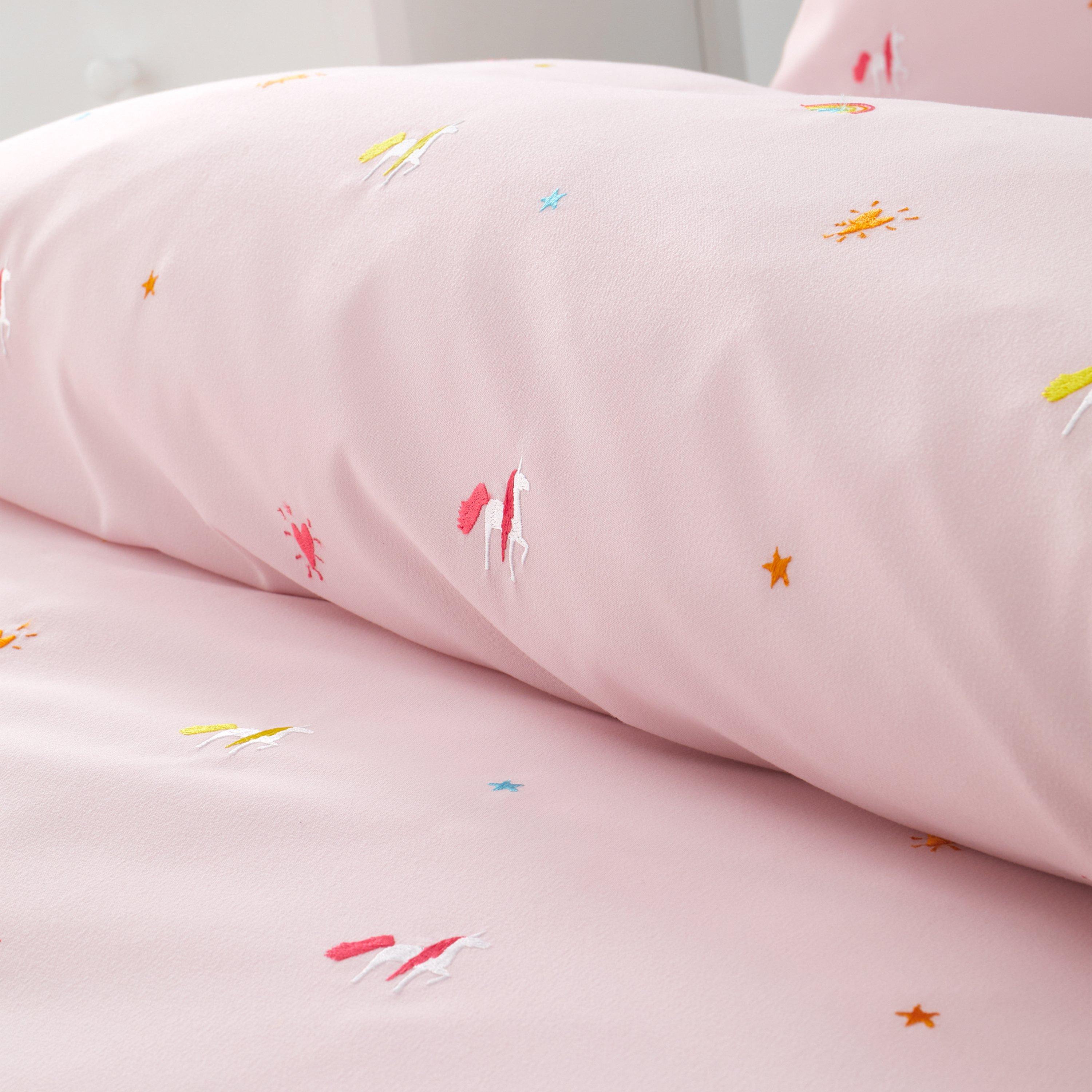 Pink - Catherine Lansfield - Unicorn Duvet Cover Set - 3
