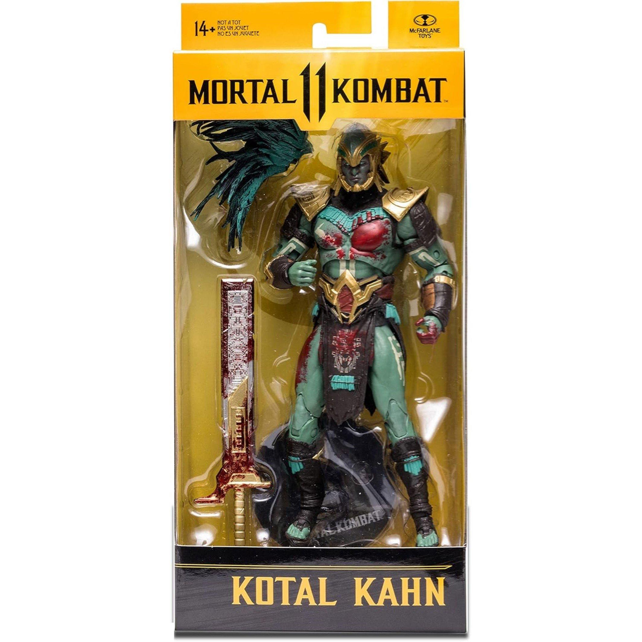 Mortal Kombat  Kids Mcfarlane Toys 7-Inch Kotal Kahn - 