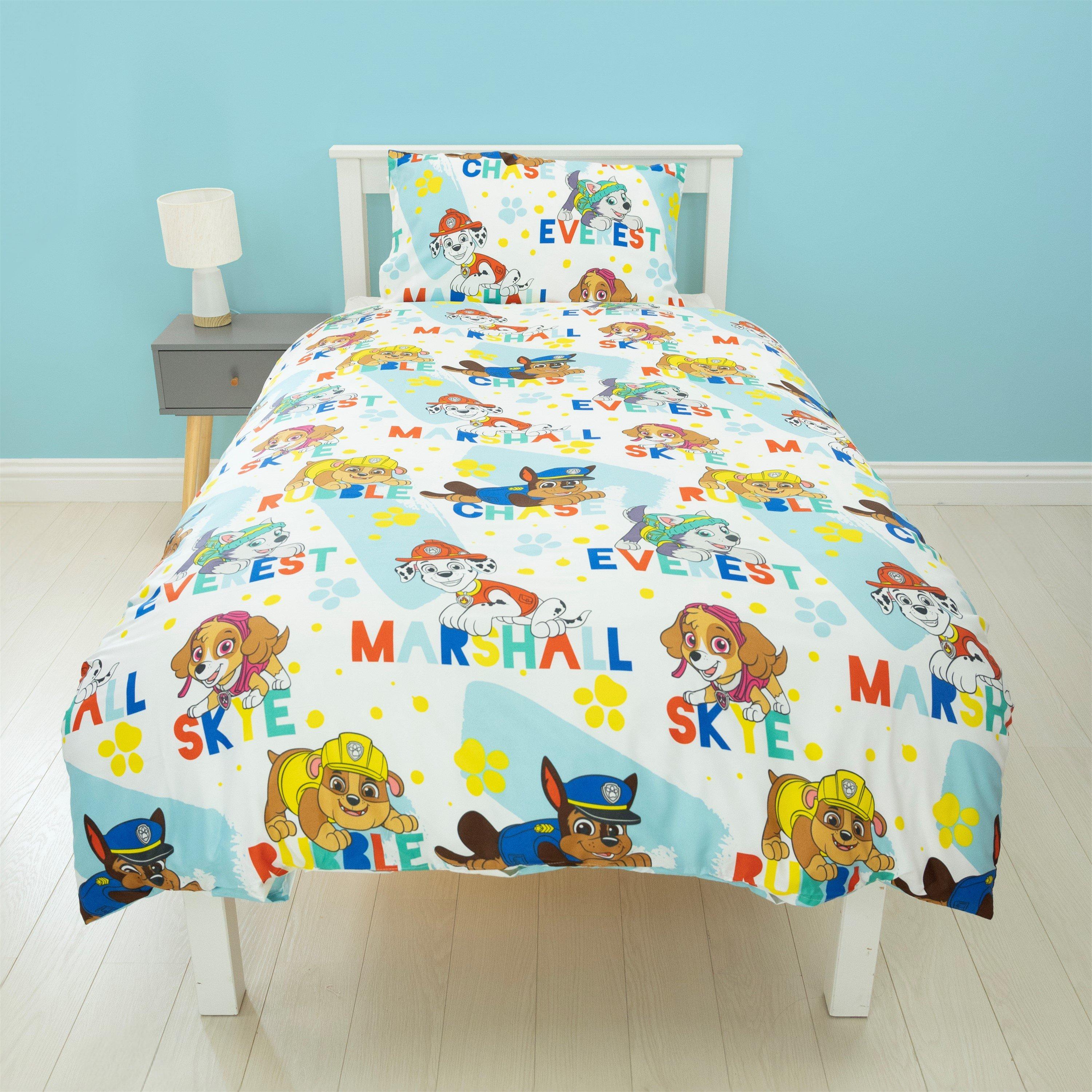 Azul - Paw Patrol - Splodge Rotary Single Duvet Set - 3