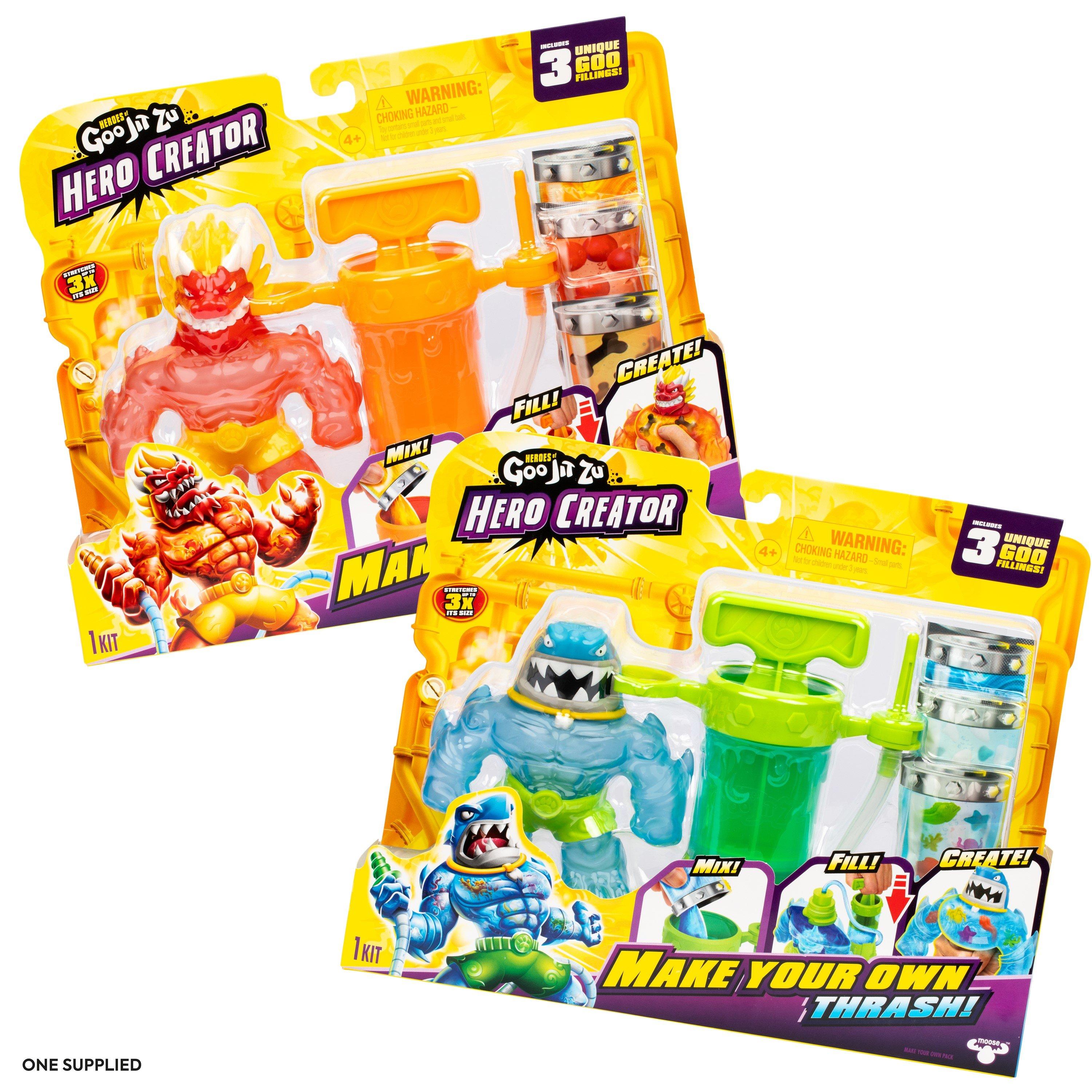 Heroes of Goo Jit Zu Hero Creator Action Figures | Sports Direct