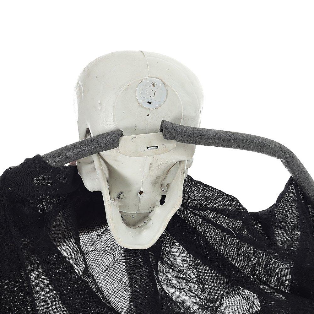 Ghost - LIFE IDEAS - LIFE ID 62cm Hanging Skull Ghost 64 - 12