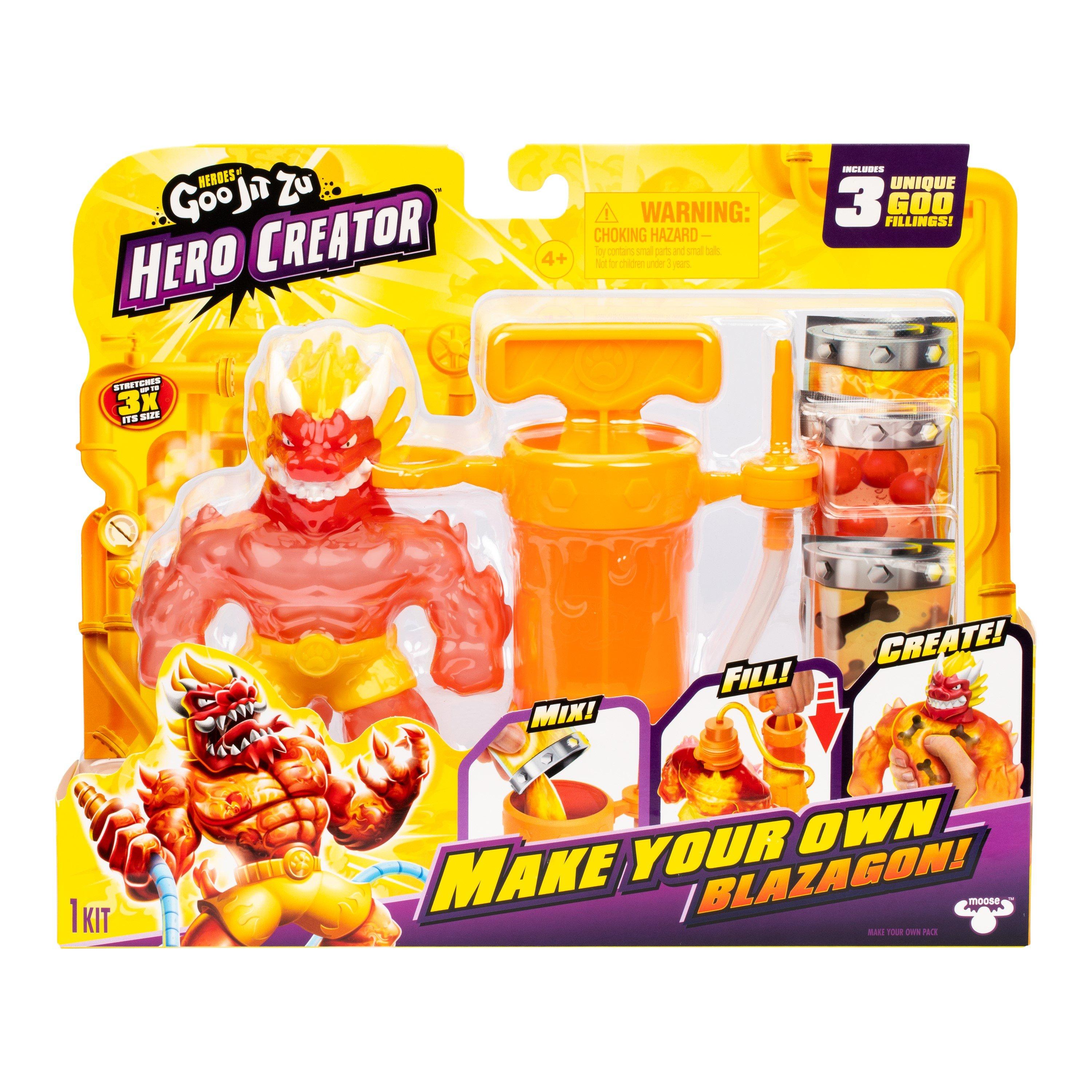 Hero Creator - Heroes of Goo Jit Zu - HEROES OF GOO JIT ZU HERO CREATOR PACK - BLAZAGON - 1