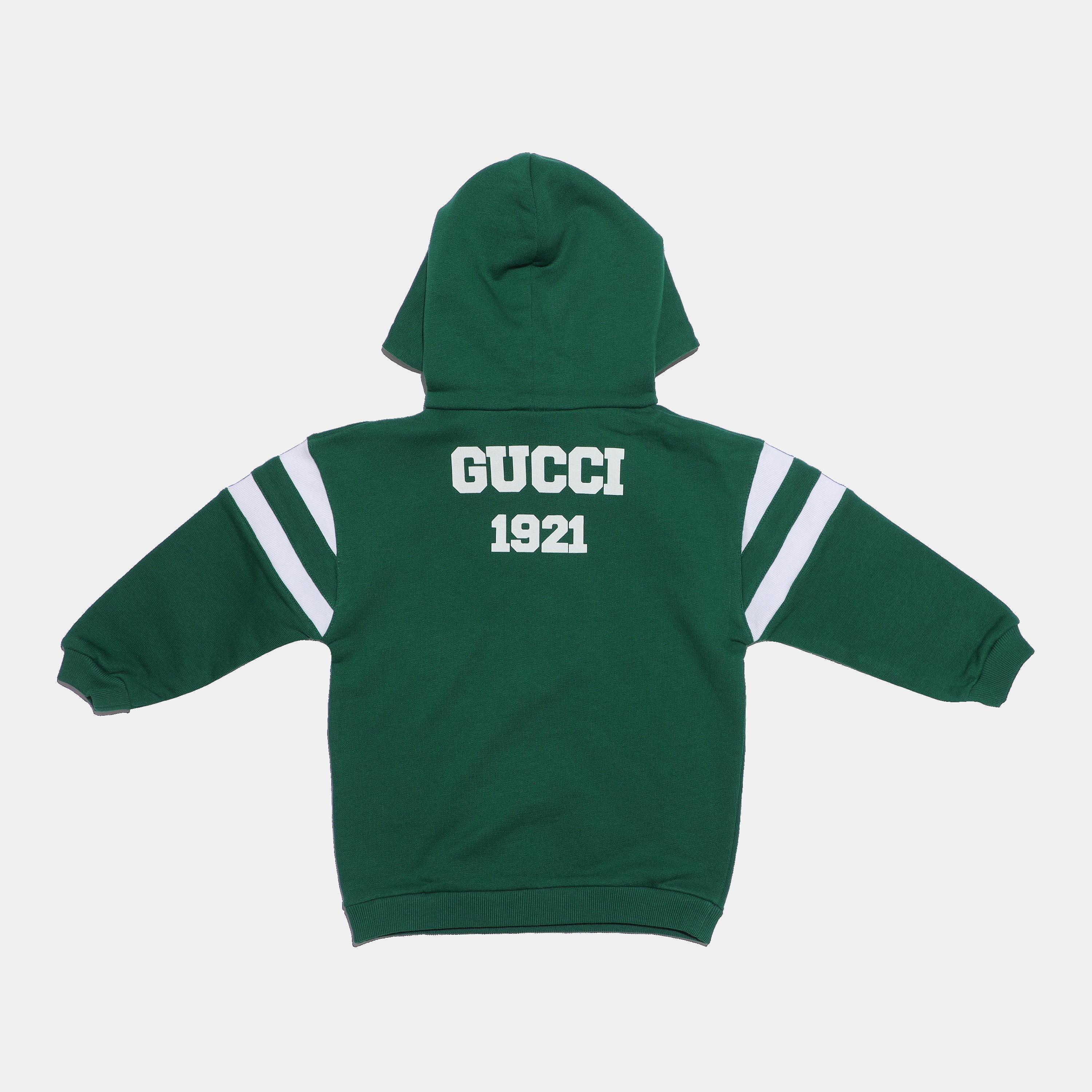 Emerald Green - Gucci - Unisex Kids' Crew Sweatshirt - 2
