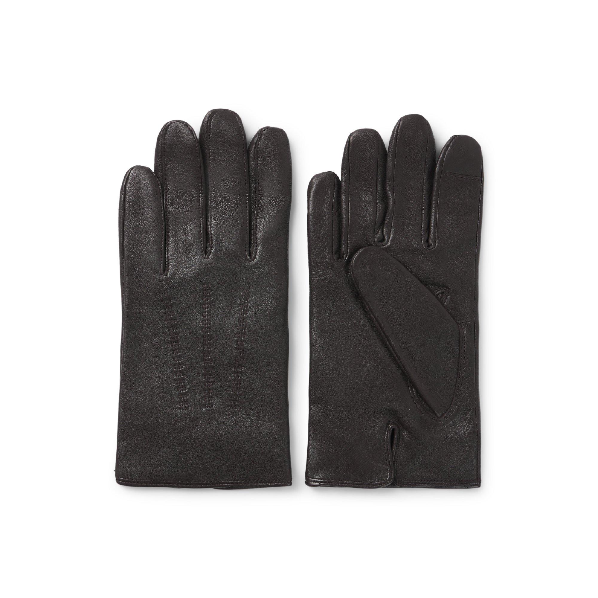Medium Brown - Boss - Men's Hainz Me Fleece Gloves - 1