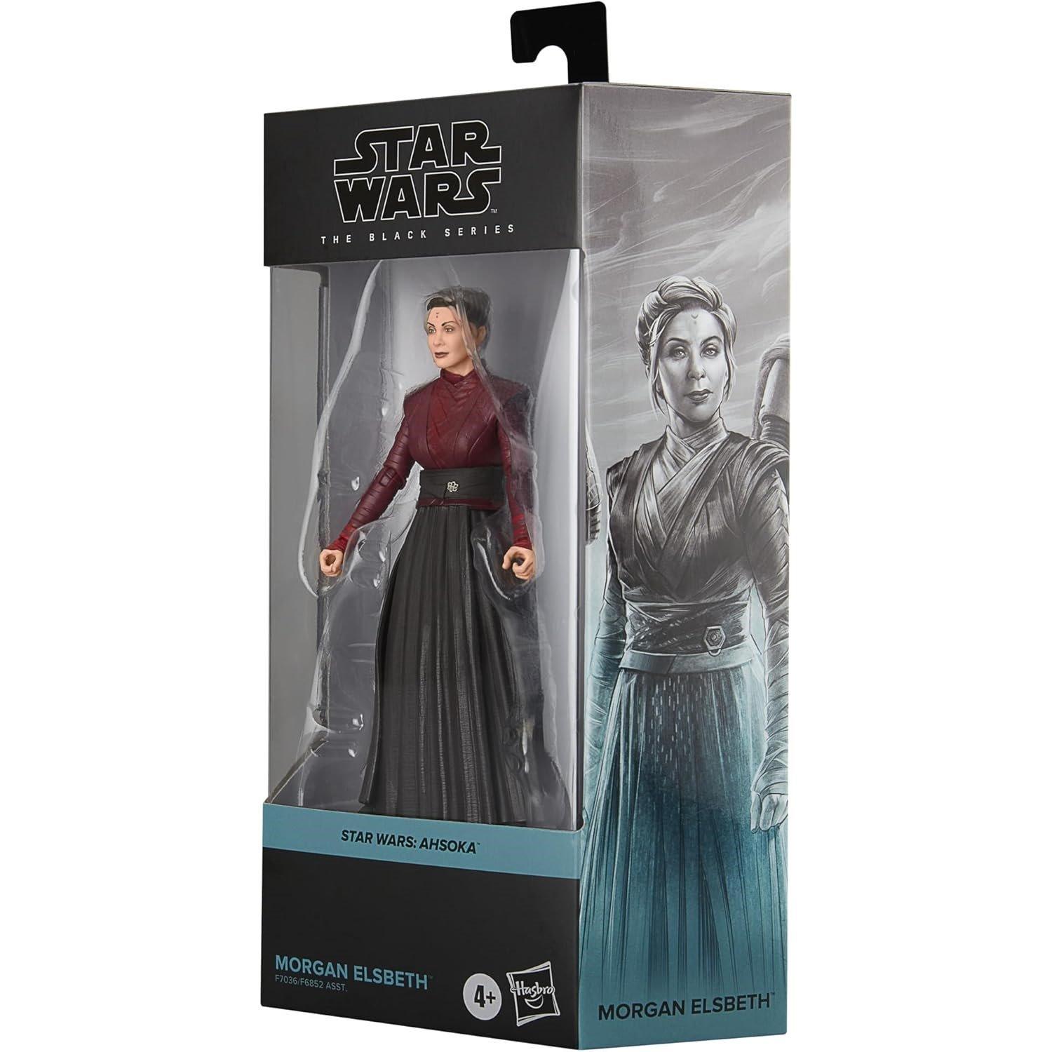 Multi - Star Wars - Wars The Black Series Morgan Elsbeth Ahsoka 6-Inch Action Figures - 2