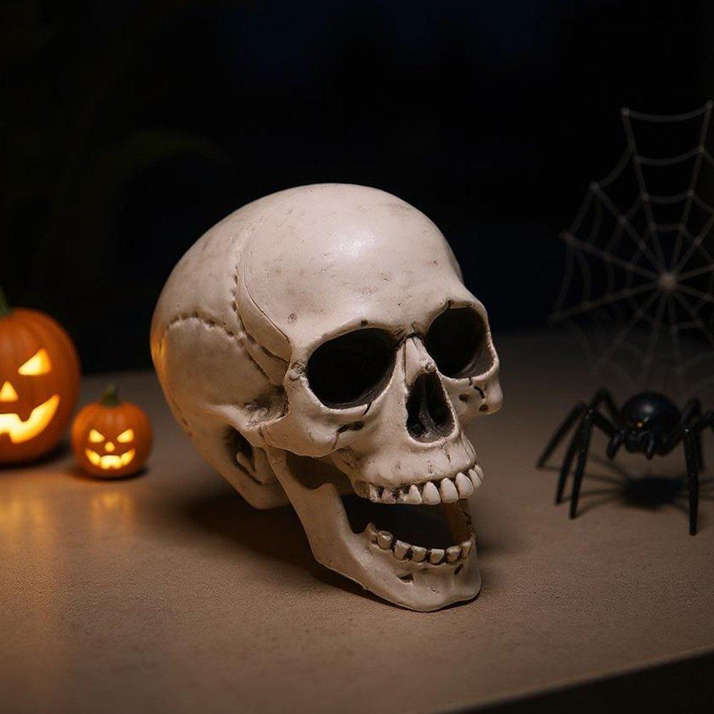Skull - LIFE IDEAS - LIFE IDEAS 22cm Skull Tabletop Decoration 64 - 2