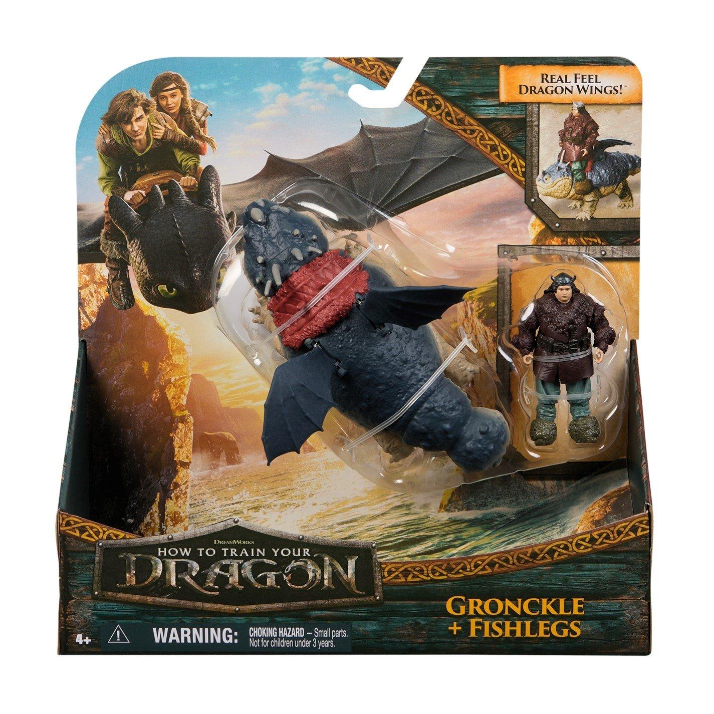 Asst - HTTYD - to Train Your Dragon Movie - Dragon & Viking Action Figure Set Assortment - 9