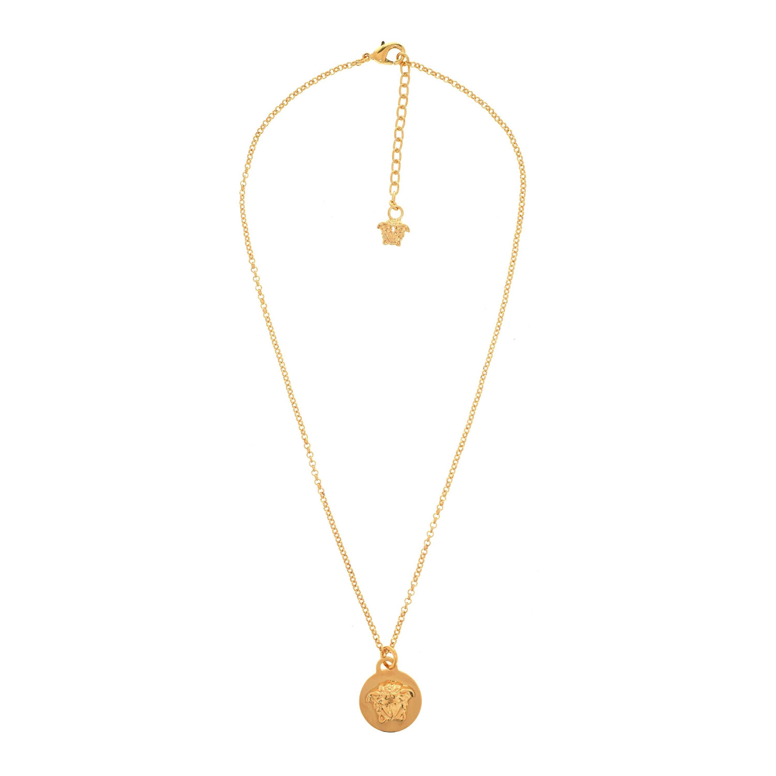Gold D00O - Versace - Medusa Necklace - 2