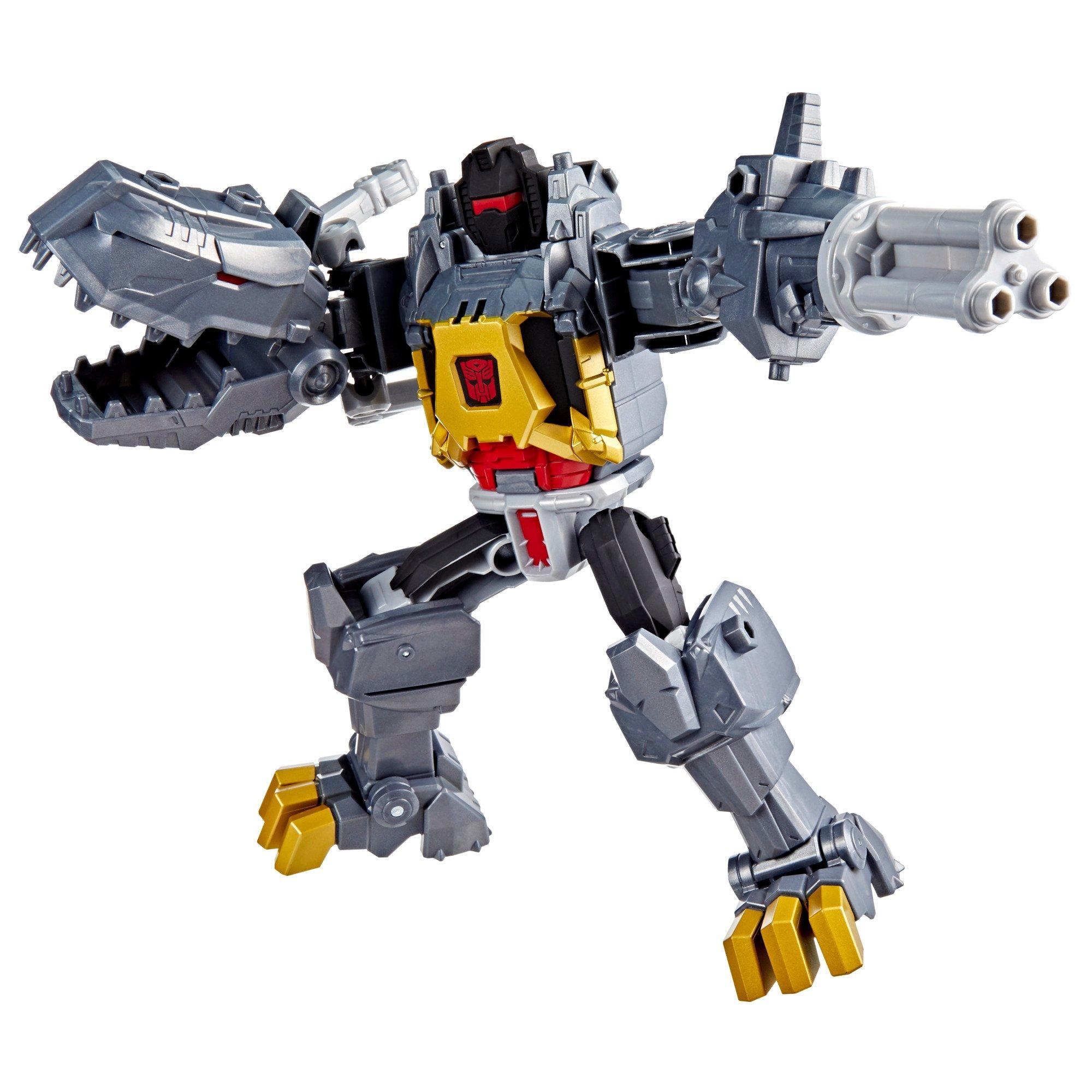 Chomp and Grim - Transformers - CYBERWORLD Grimlock Chomp & Battle Action Figure - 4