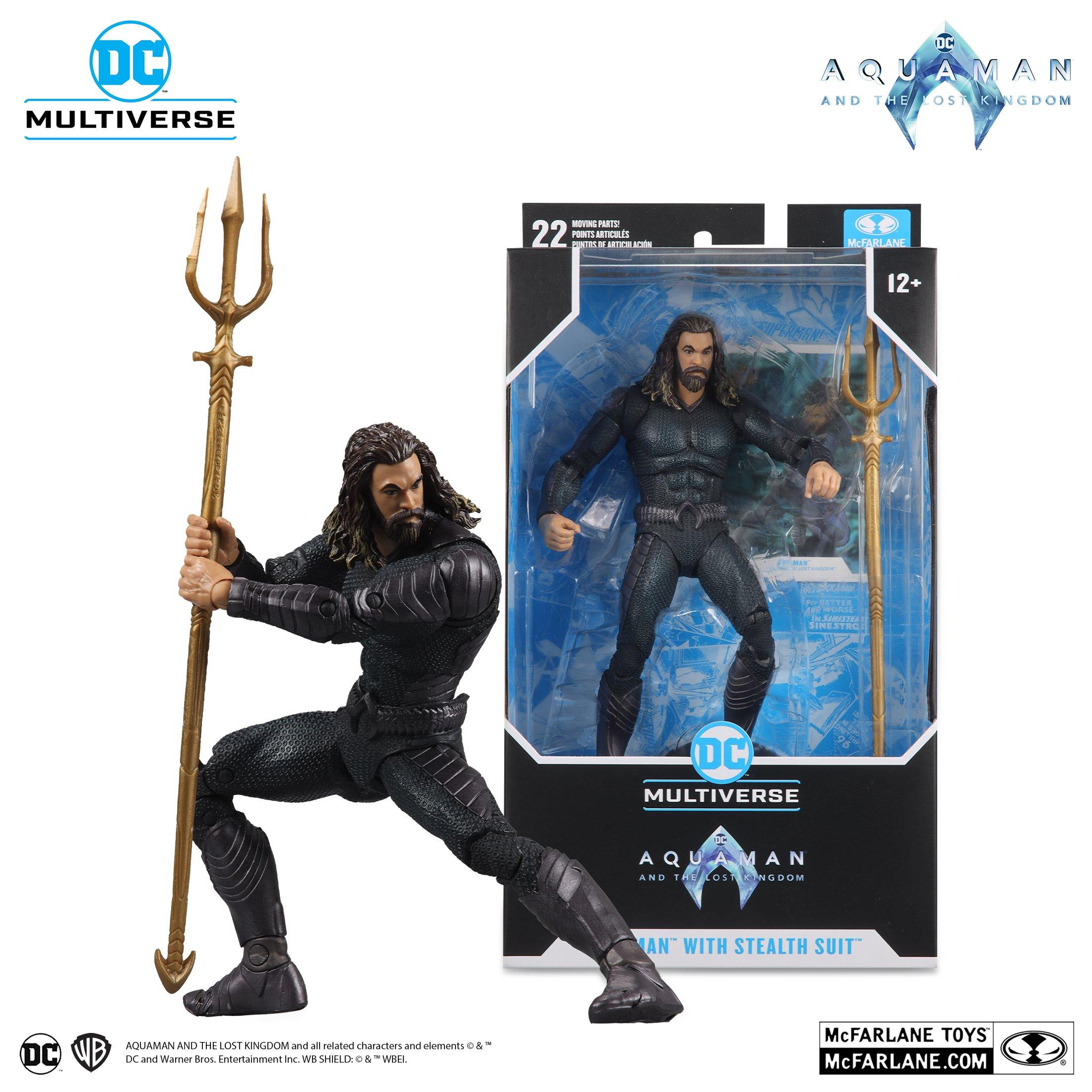 Dc  Aquaman Action Figure Stealth Suit