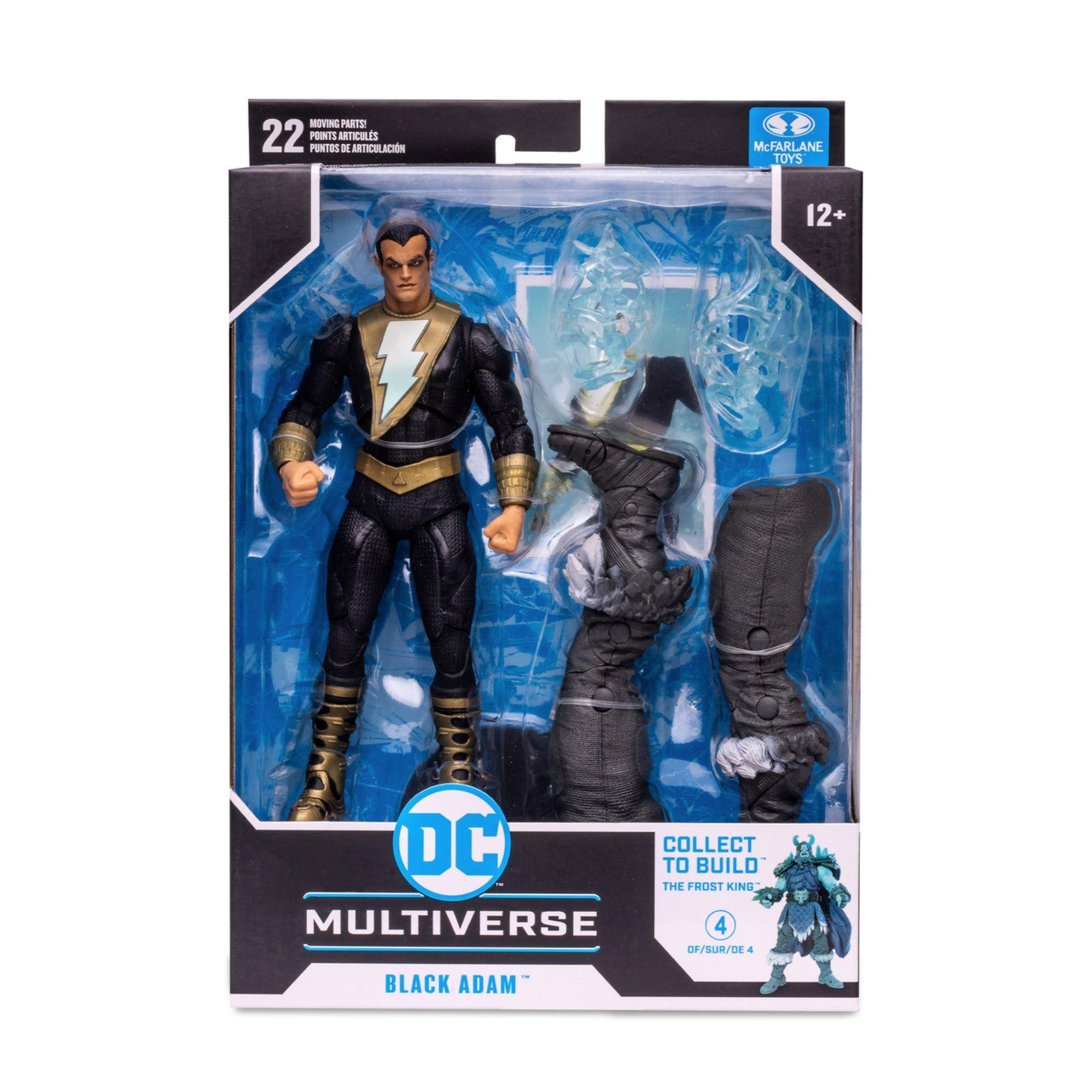 Sort Adam - DC - Black Adam Action Figure - 1
