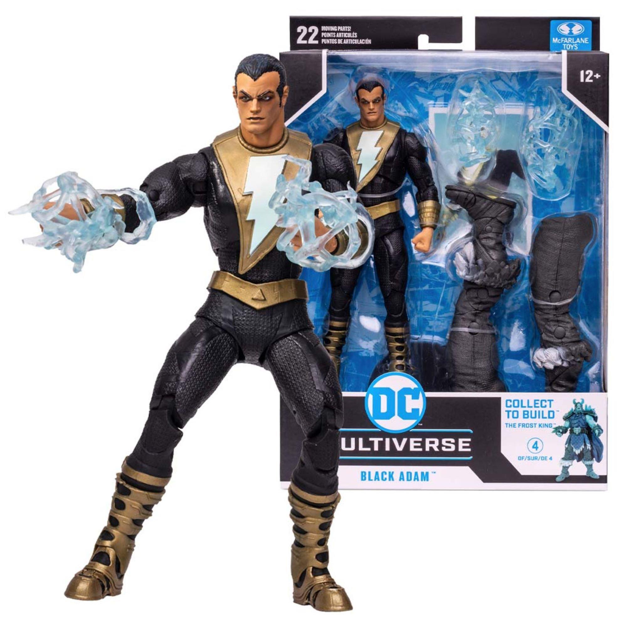 Black Adam - DC - Adam Action Figure - 2